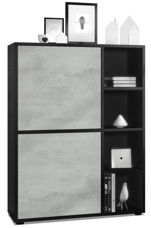 Mora Highboard Korpus Schwarz