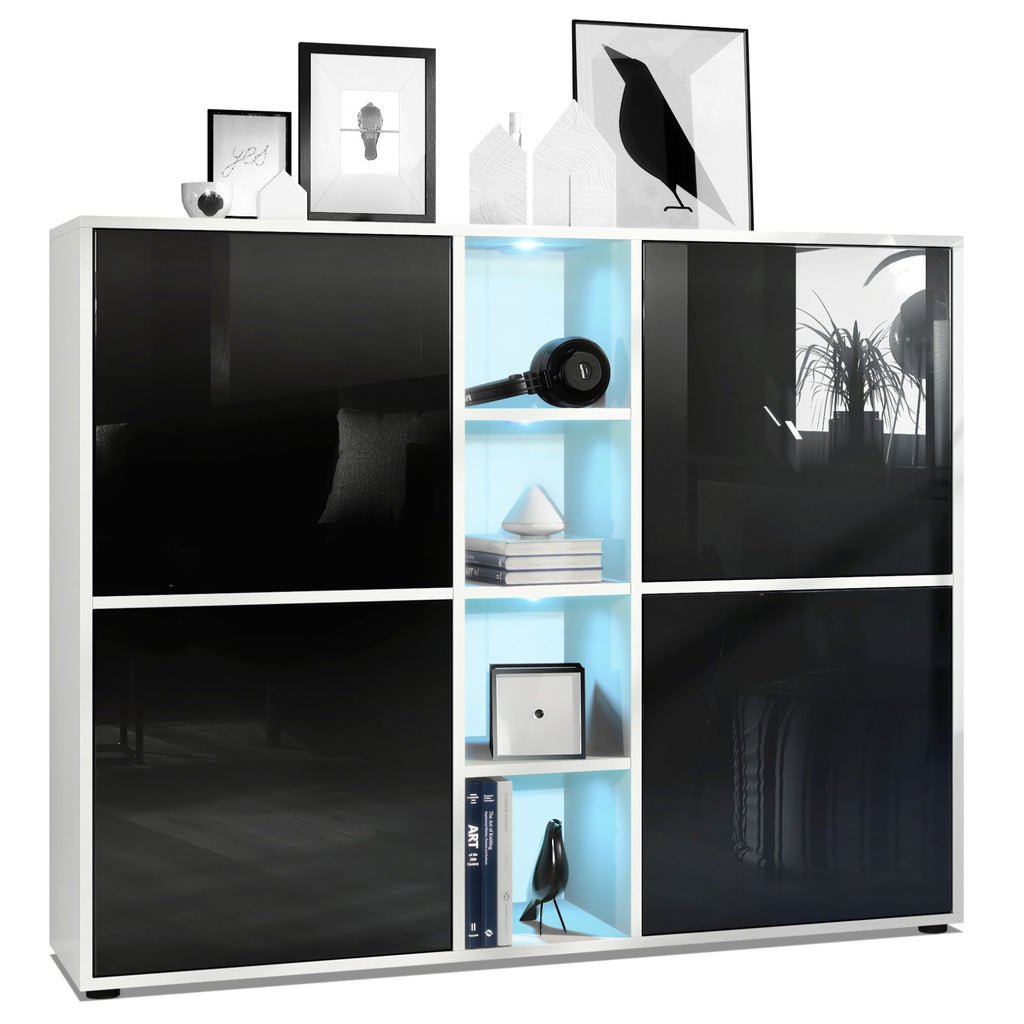 Mora Highboard M3 Korpus Weiß