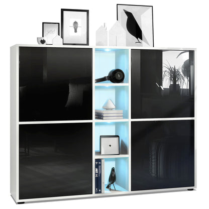 Mora Highboard M3 Korpus Weiß