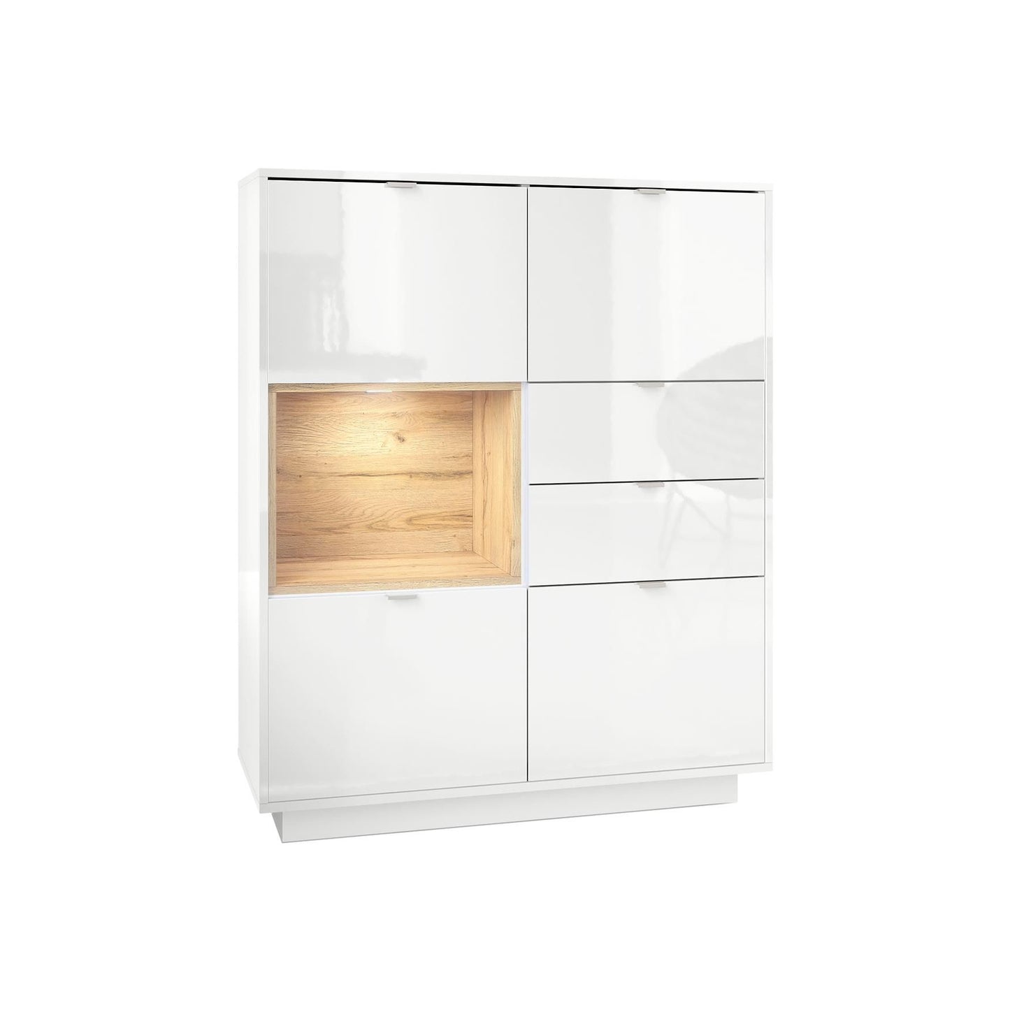 Skagen Highboard Korpus Weiß