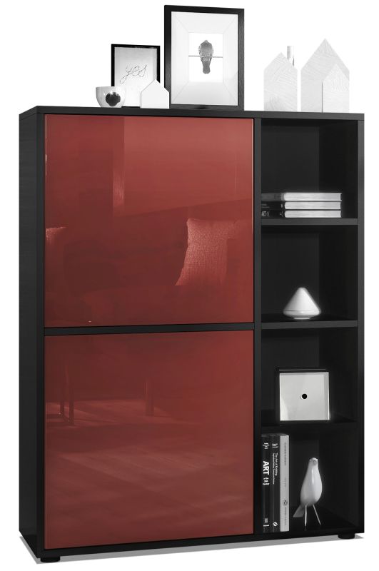 Mora Highboard Korpus Schwarz