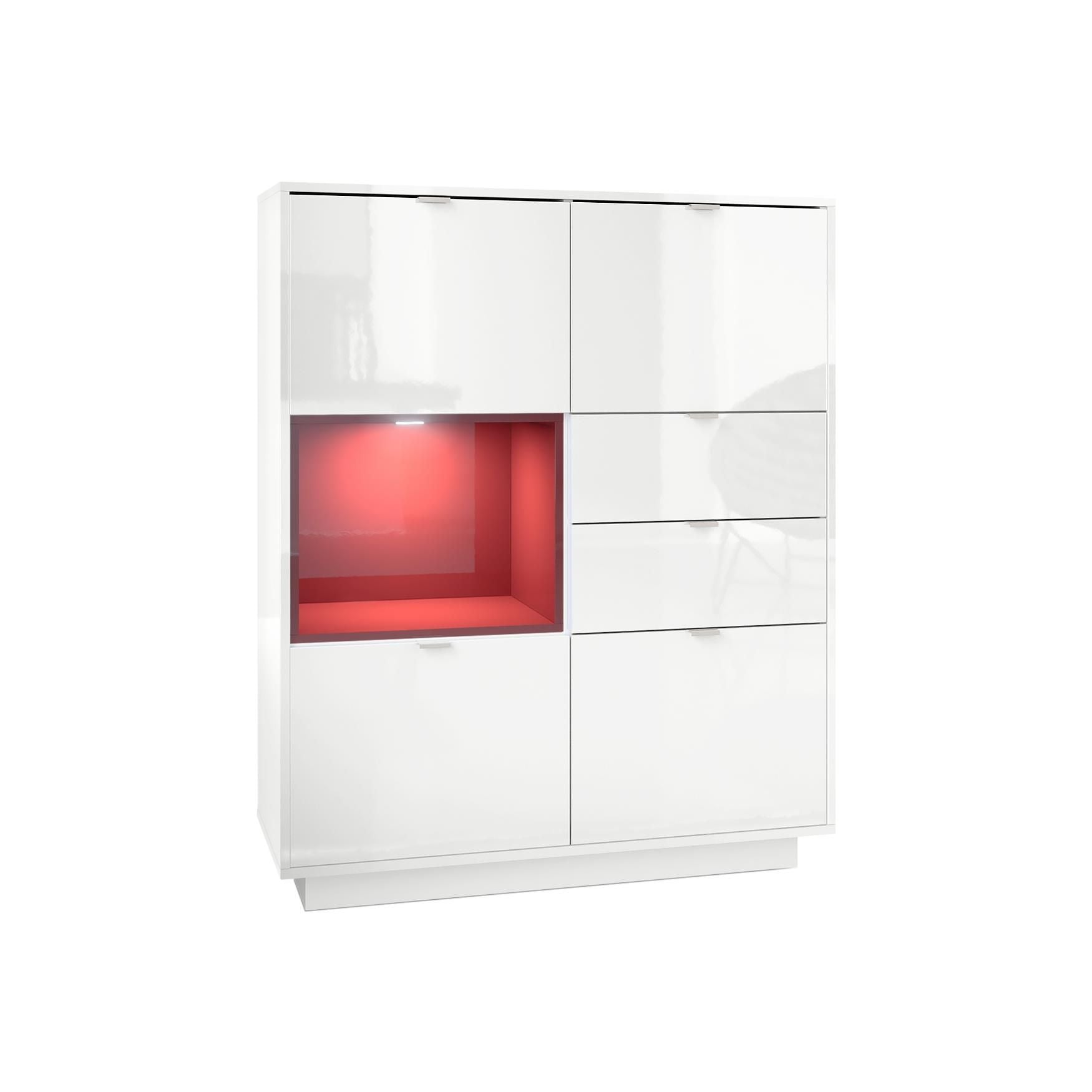 Skagen Highboard Korpus Weiß