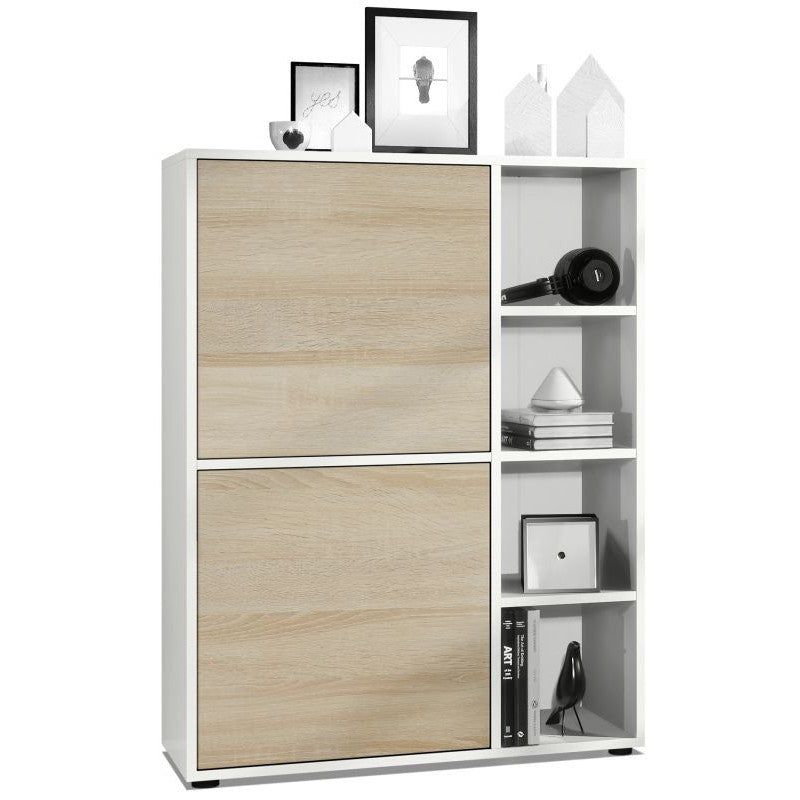 Mora Highboard Korpus Weiß