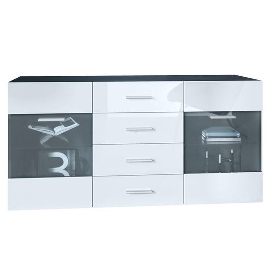 Sideboard Graz M1 - Korpus Schwarz matt