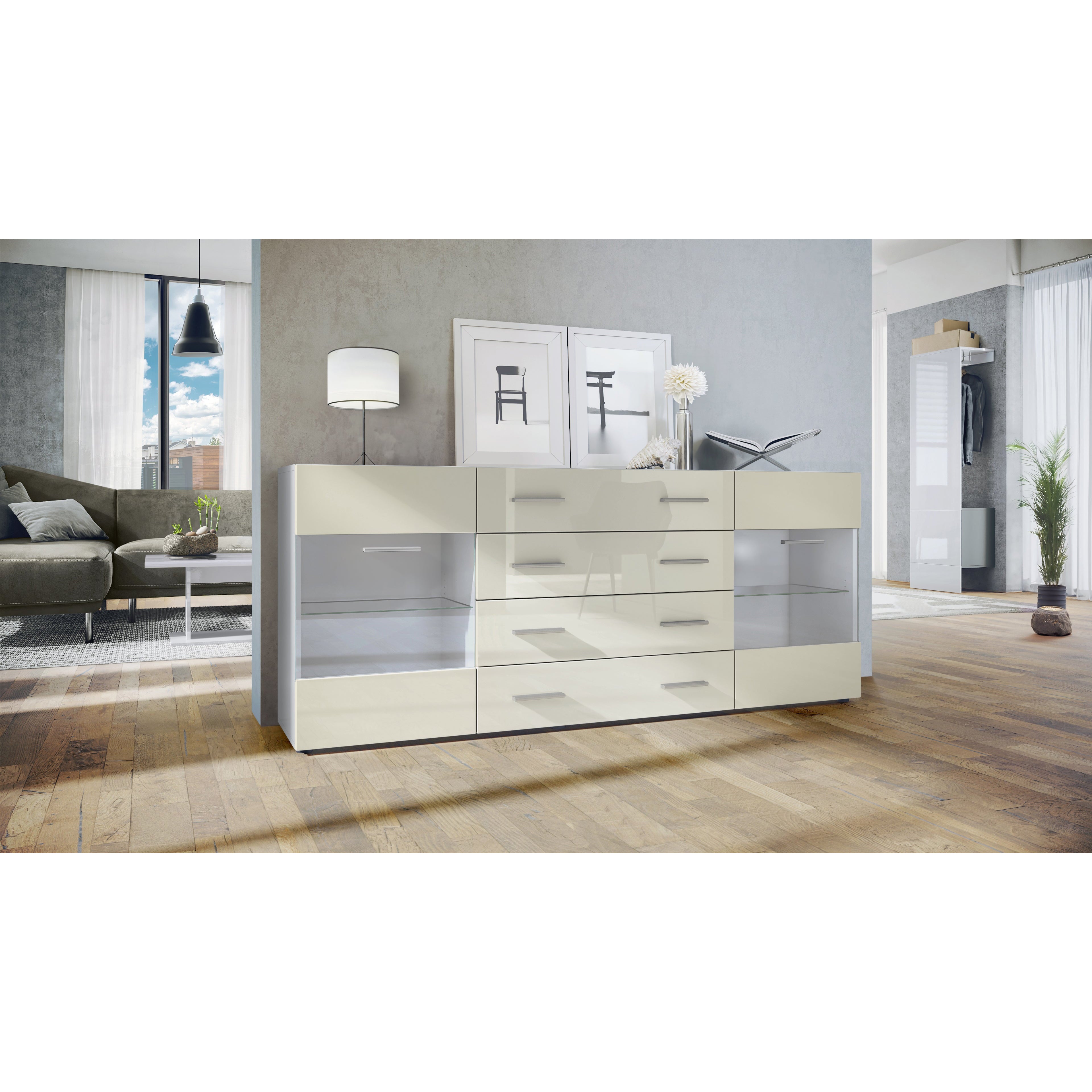 Graz M2 Sideboard Korpus Weiß