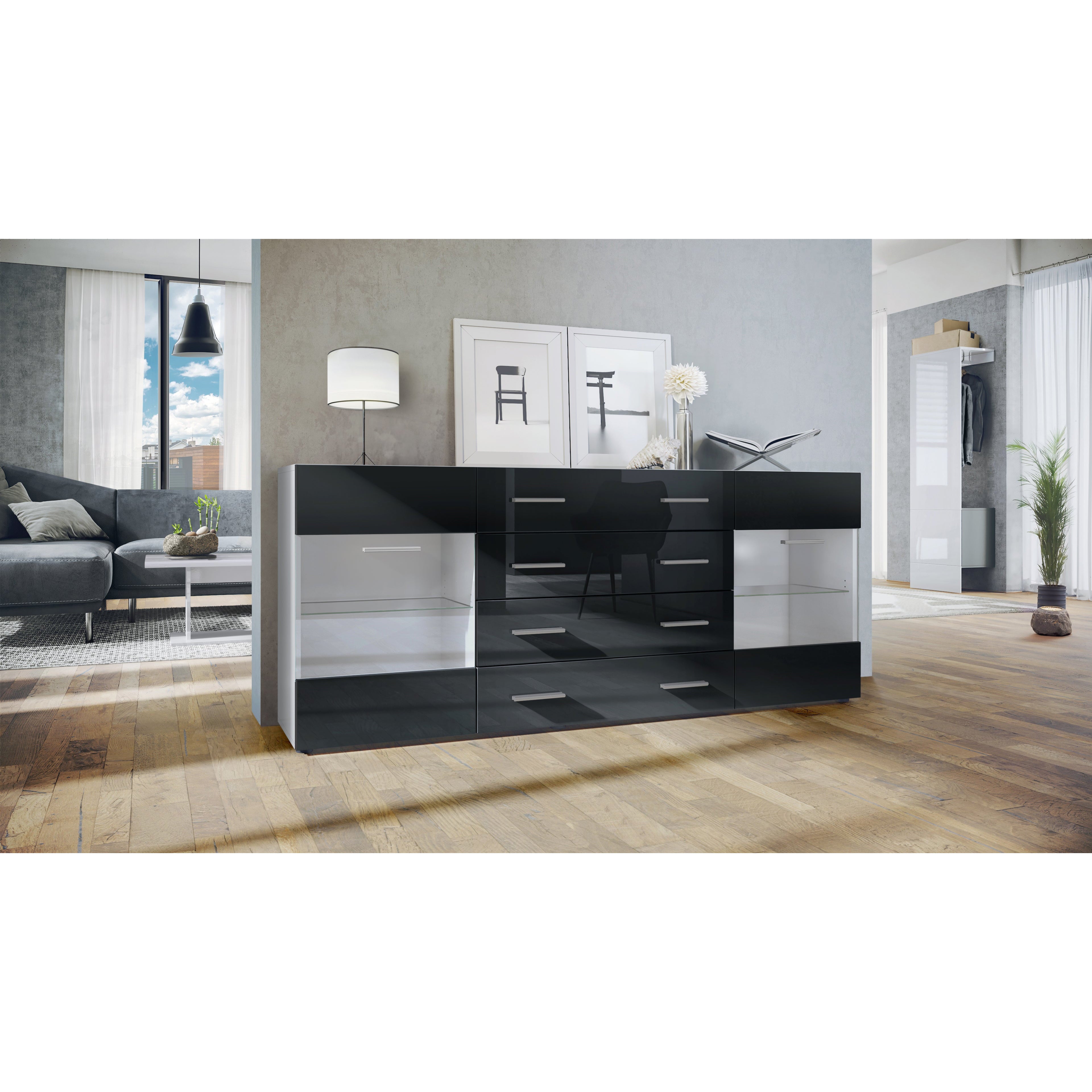 Graz M2 Sideboard Korpus Weiß