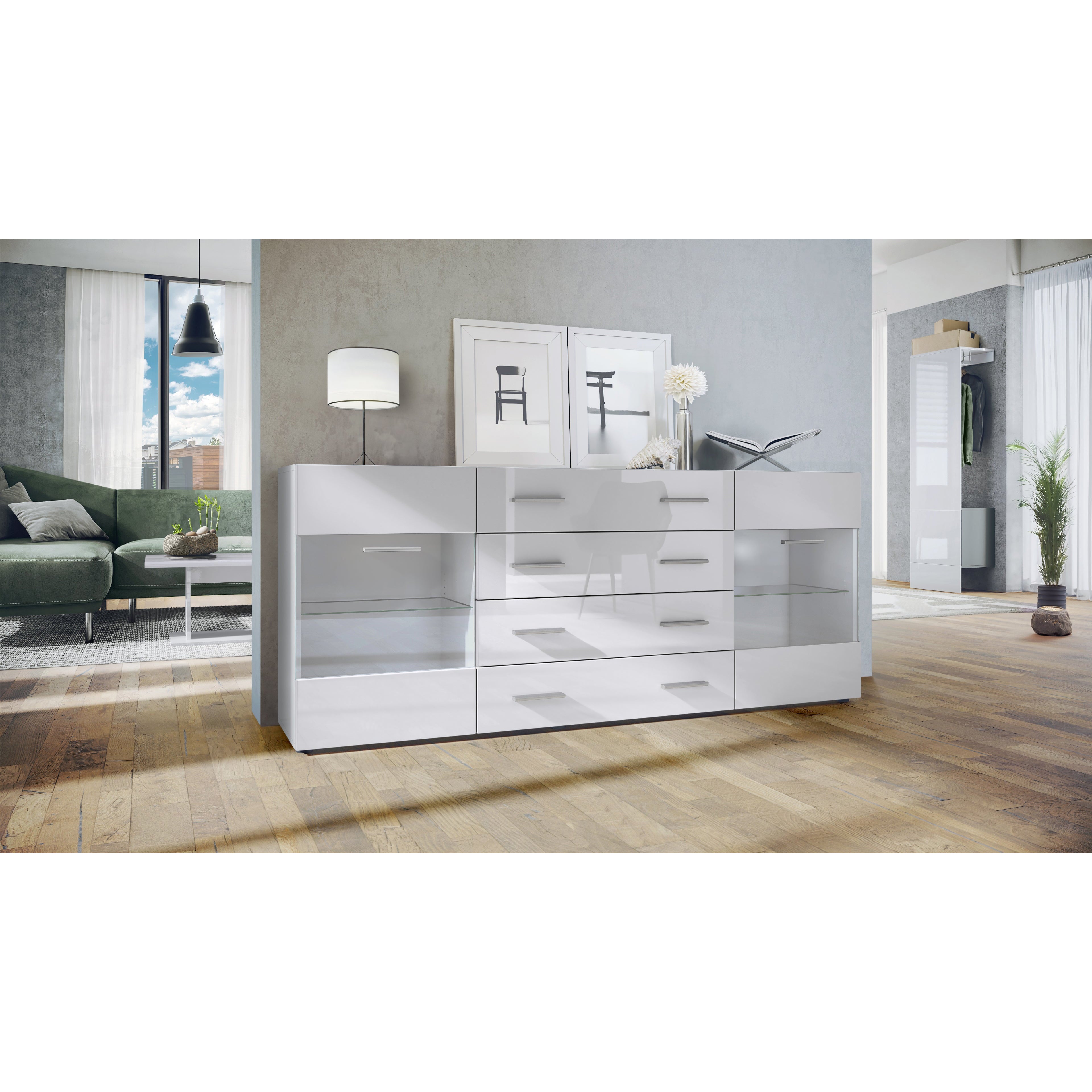 Graz M2 Sideboard Korpus Weiß