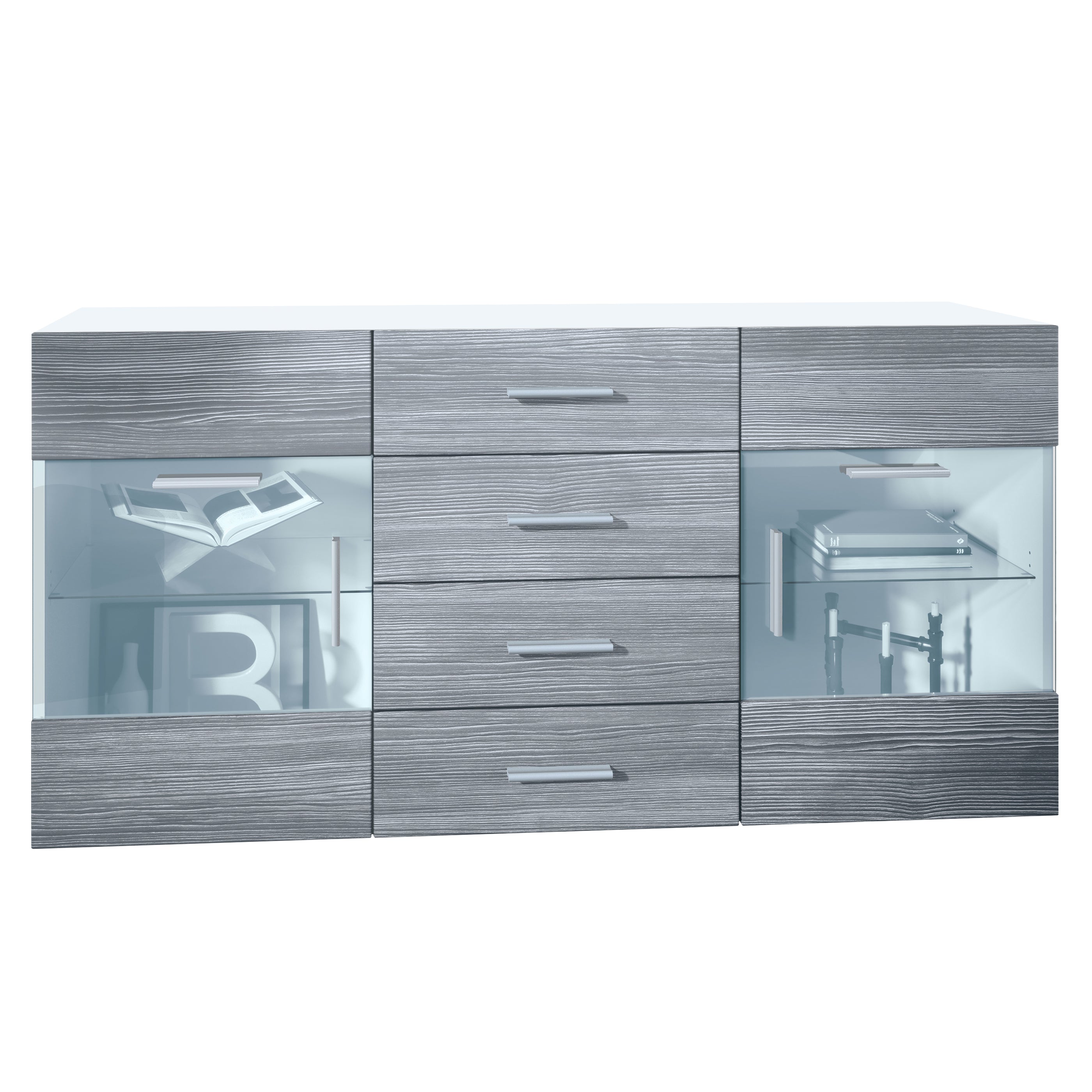 Sideboard Graz M1 - Korpus Weiß matt