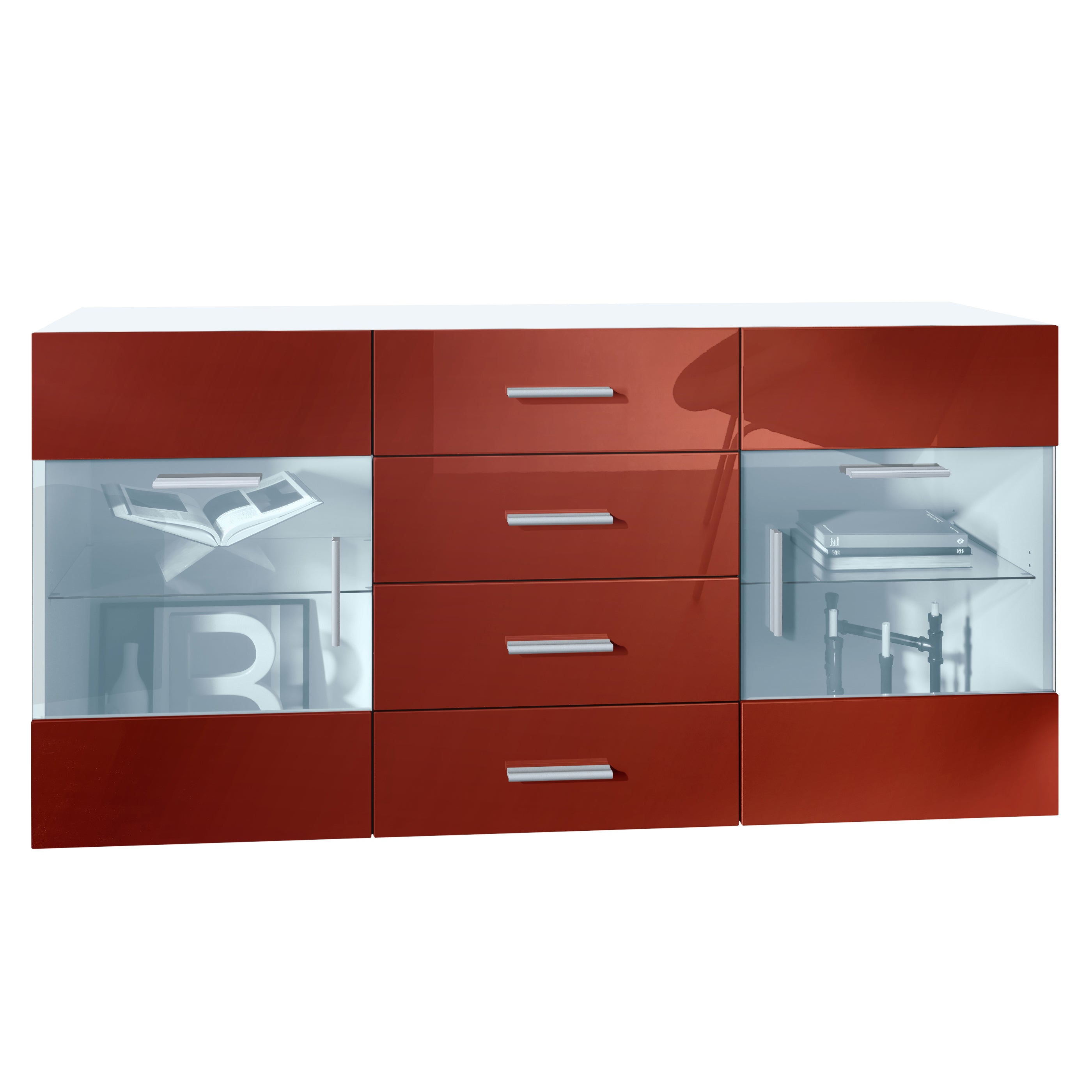 Sideboard Graz M1 - Korpus Weiß matt