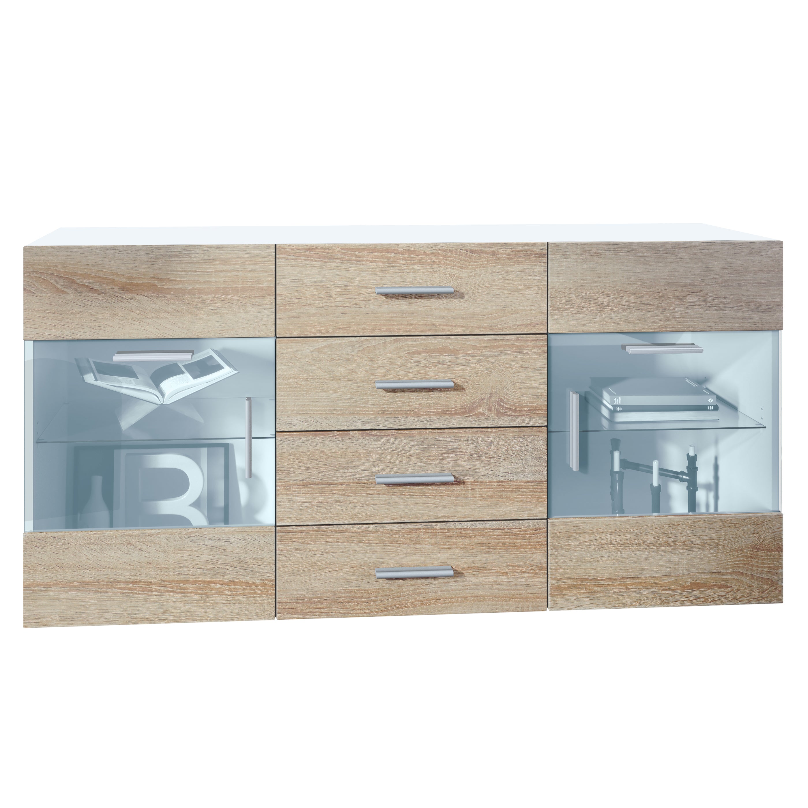 Sideboard Graz M1 - Korpus Weiß matt