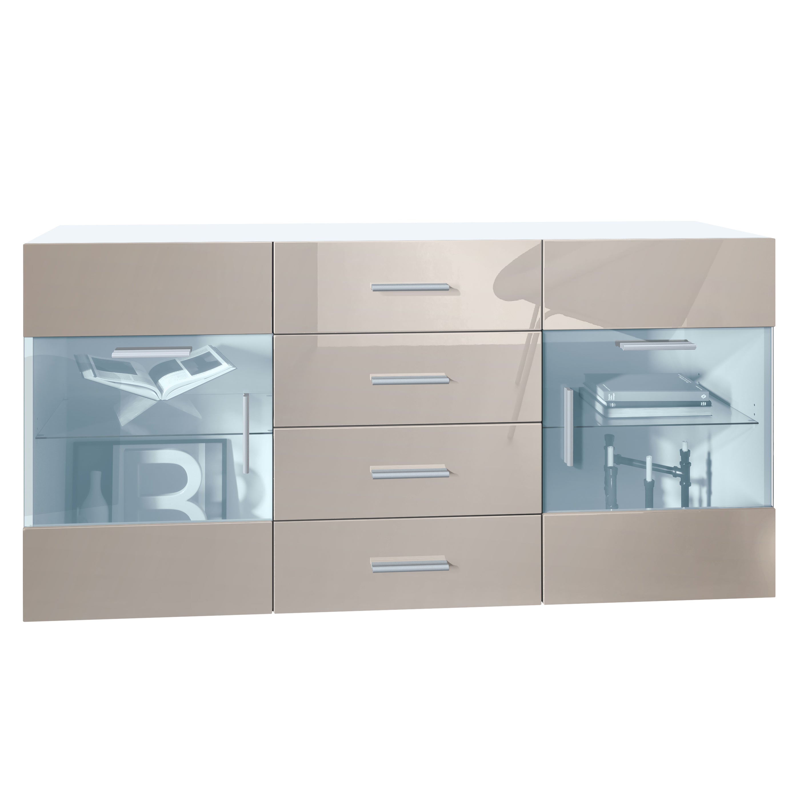 Sideboard Graz M1 - Korpus Weiß matt
