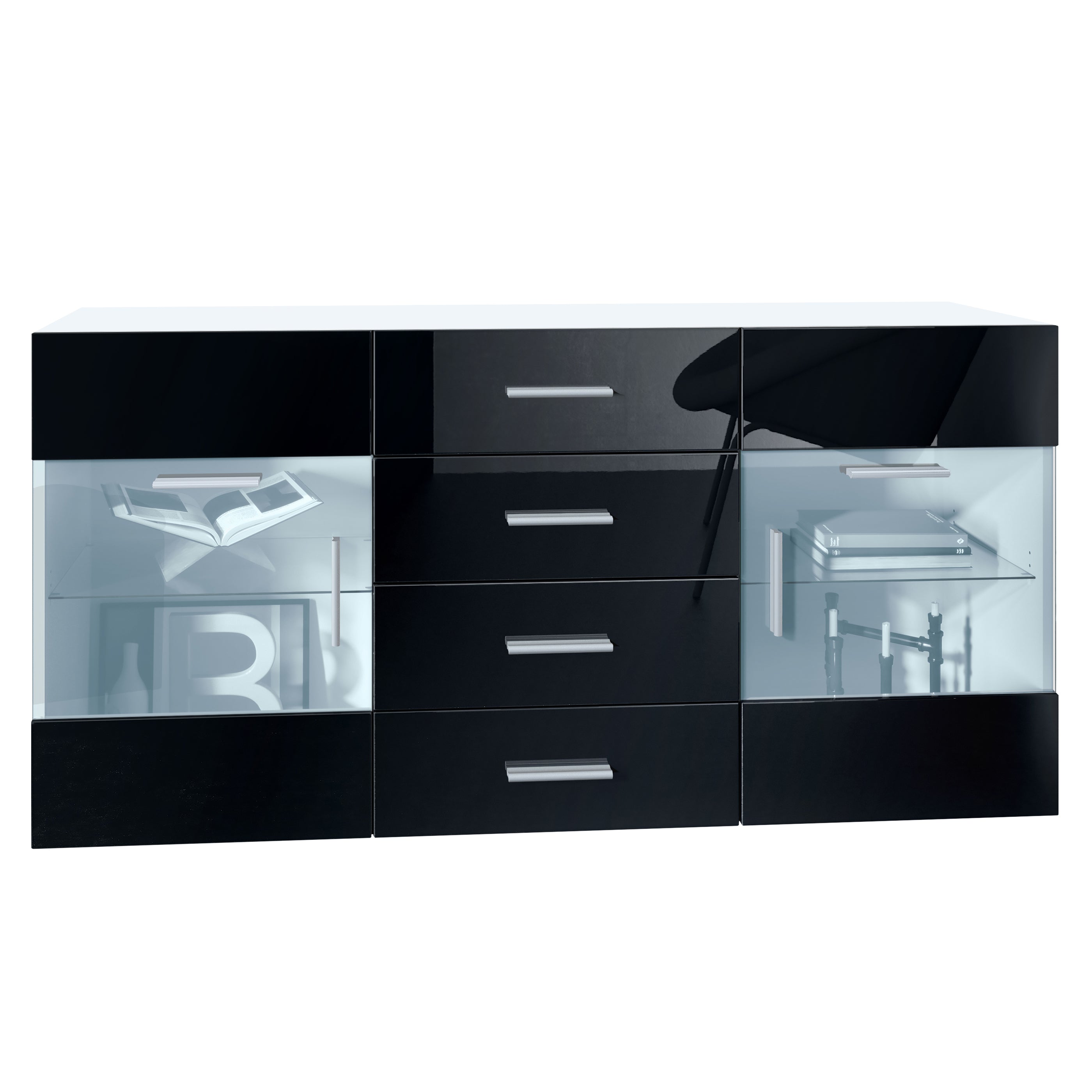 Sideboard Graz M1 - Korpus Weiß matt