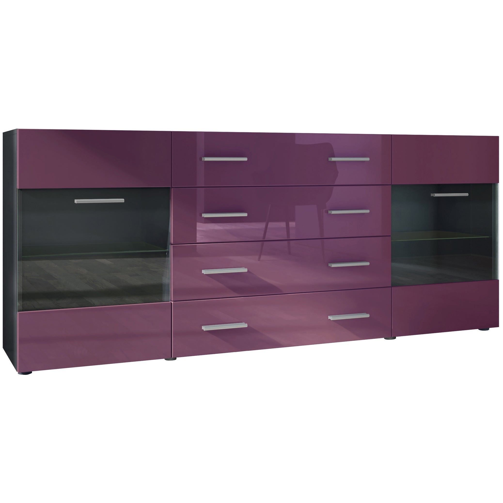 Graz Sideboard M2 Korpus Schwarz