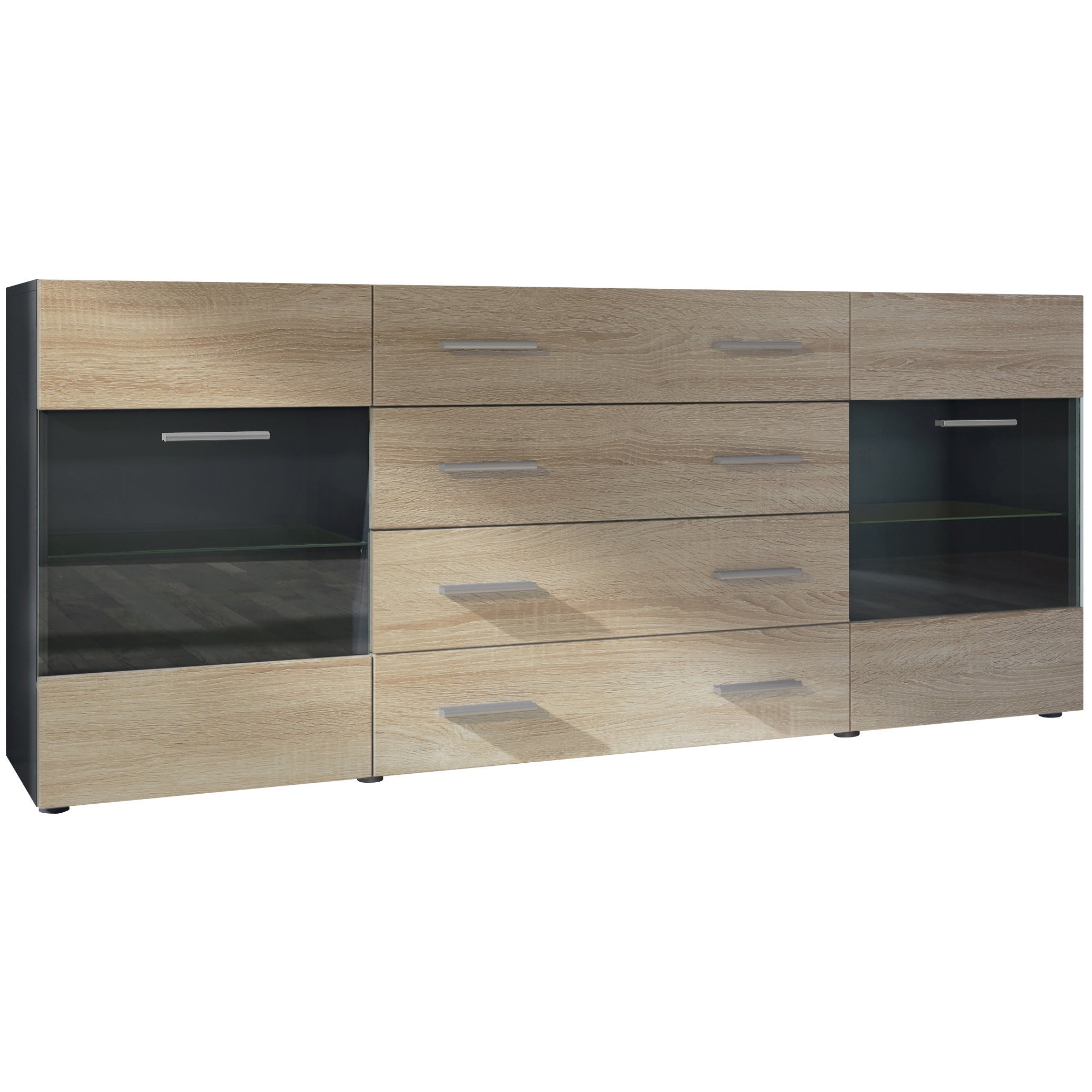 Graz Sideboard M2 Korpus Schwarz