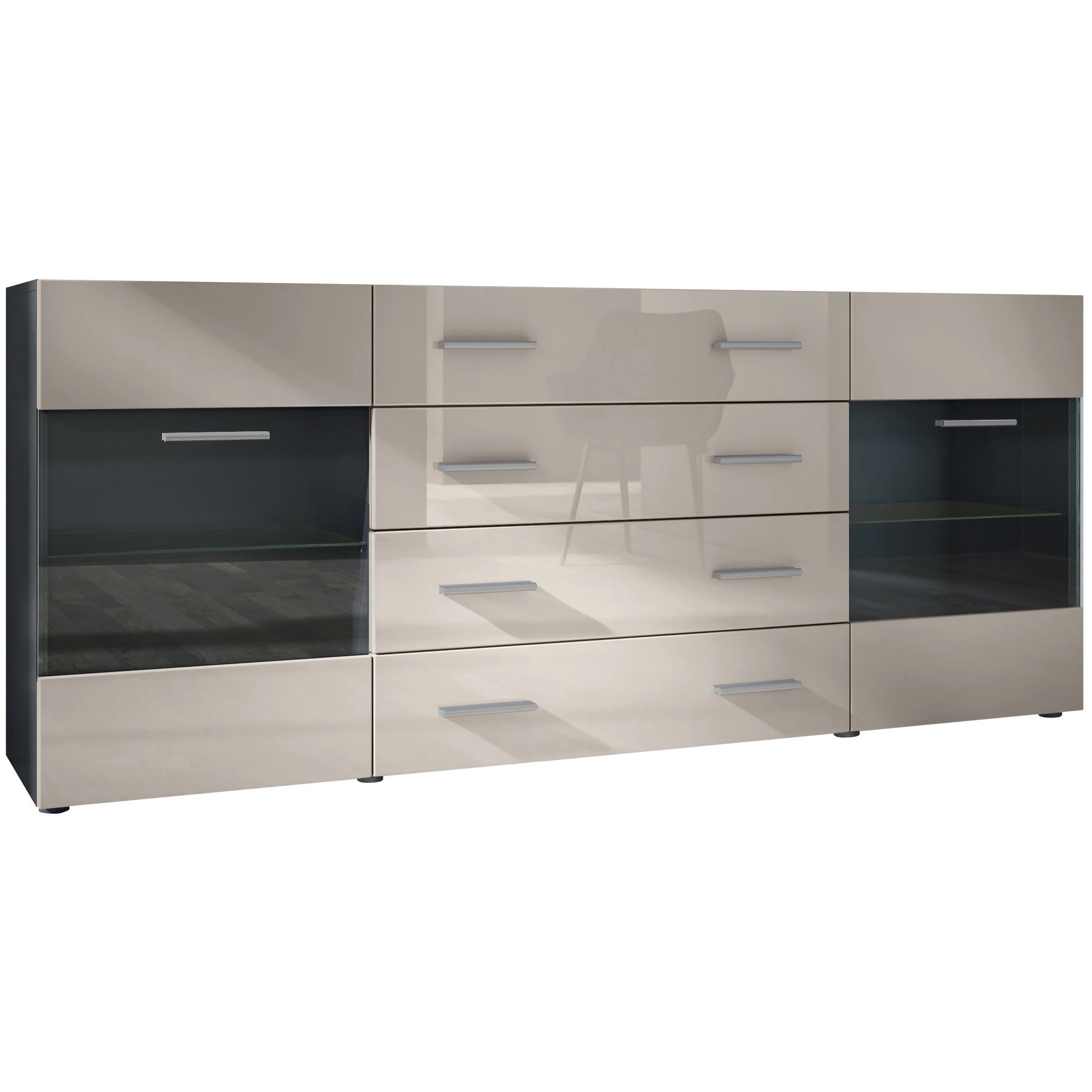 Graz Sideboard M2 Korpus Schwarz
