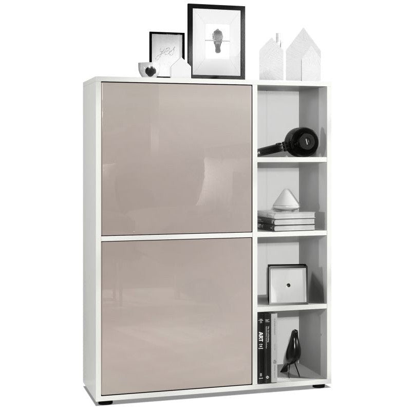 Mora Highboard Korpus Weiß