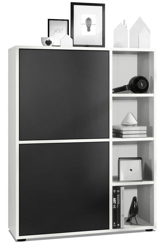 Mora Highboard Korpus Weiß