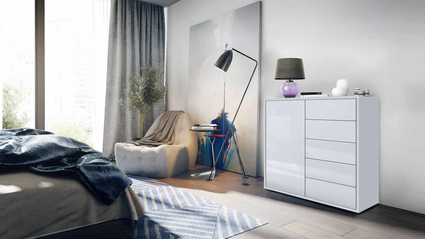 Milan M2 Kommode Korpus Weiß