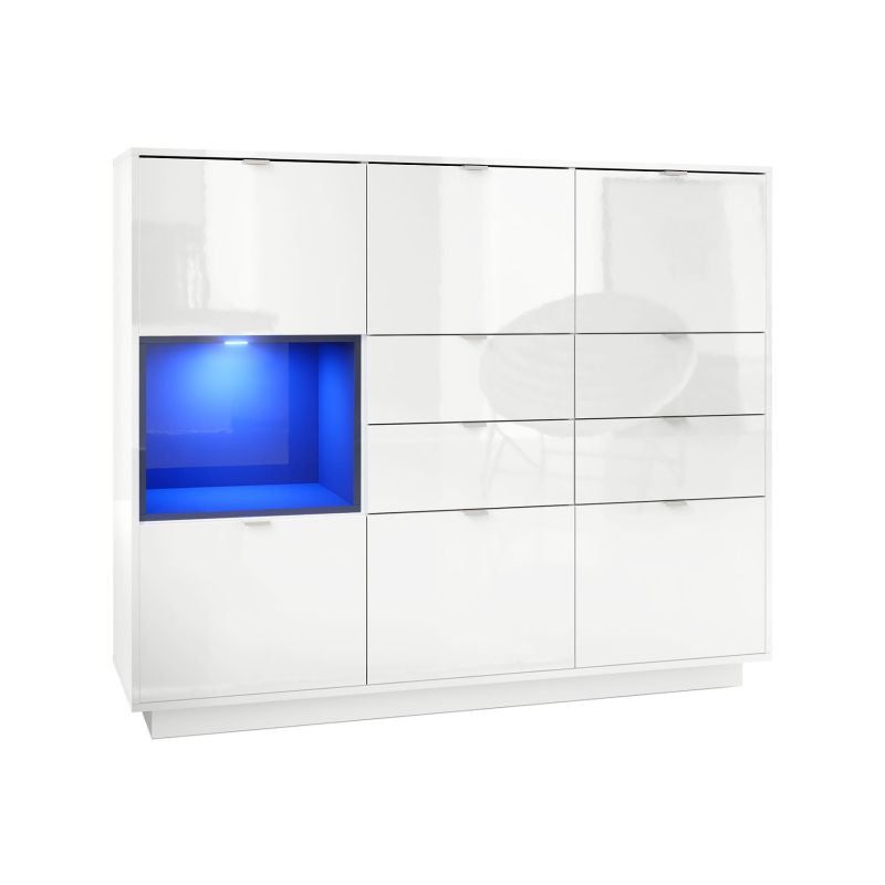 Skagen M2 Highboard Korpus Weiß