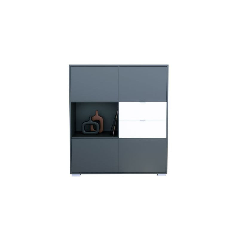 Highboard Mirallo M1 Korpus Anthrazit matt