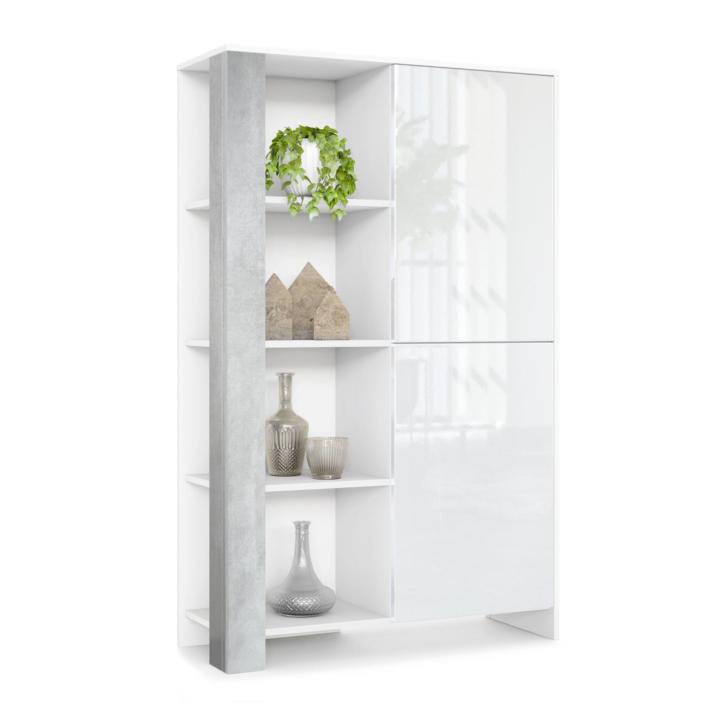 Como Highboard Korpus Weiß