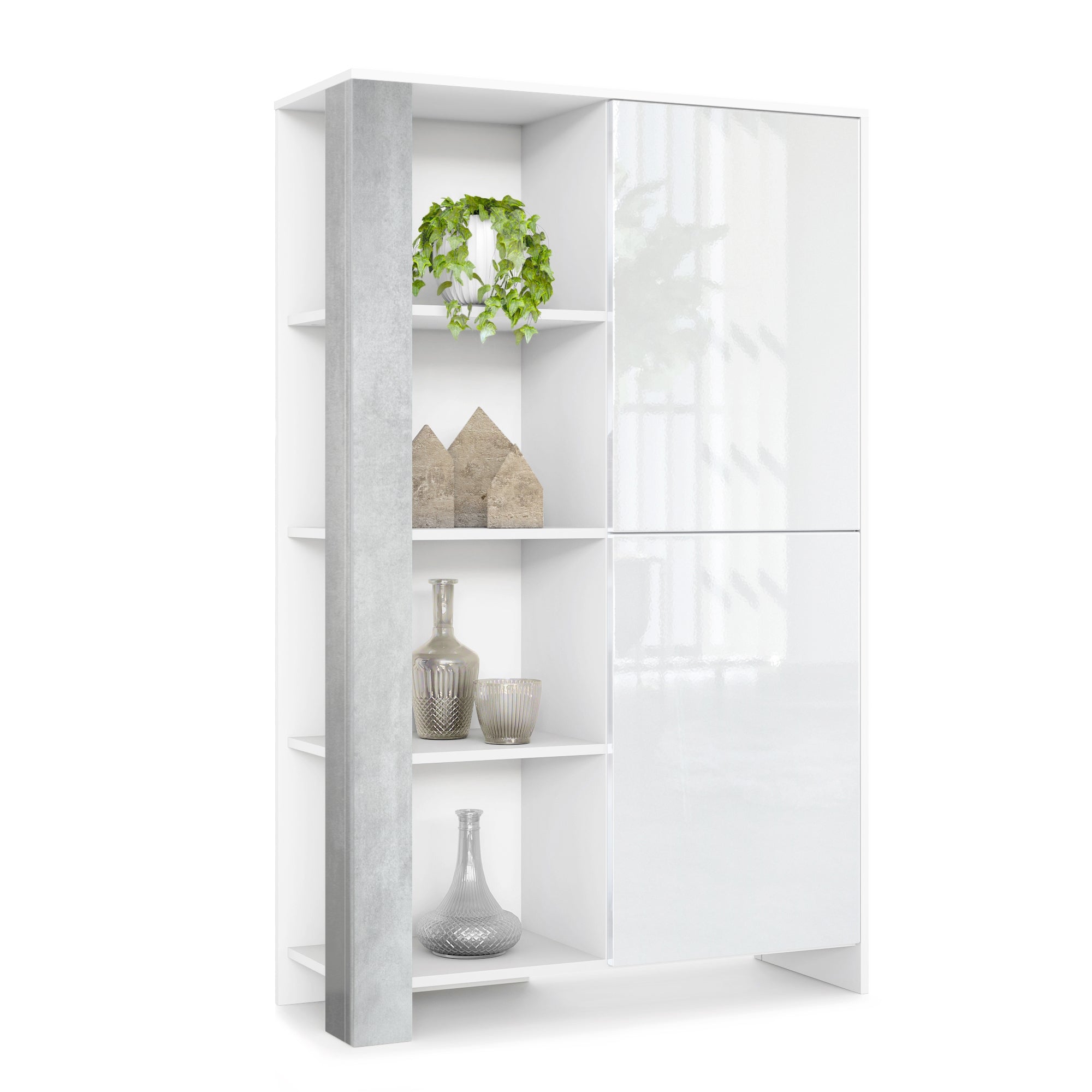 Como Highboard Korpus Weiß