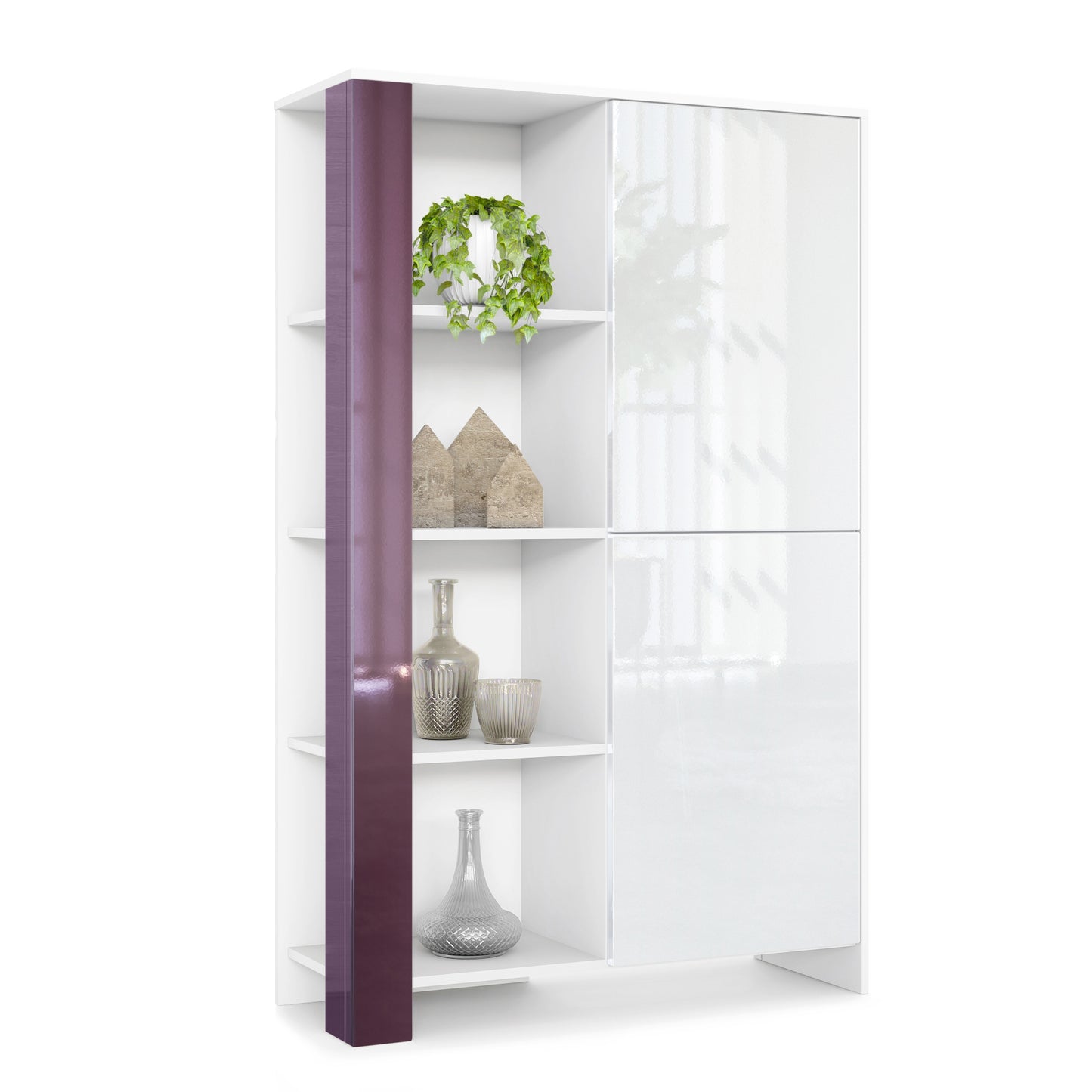 Como Highboard Korpus Weiß