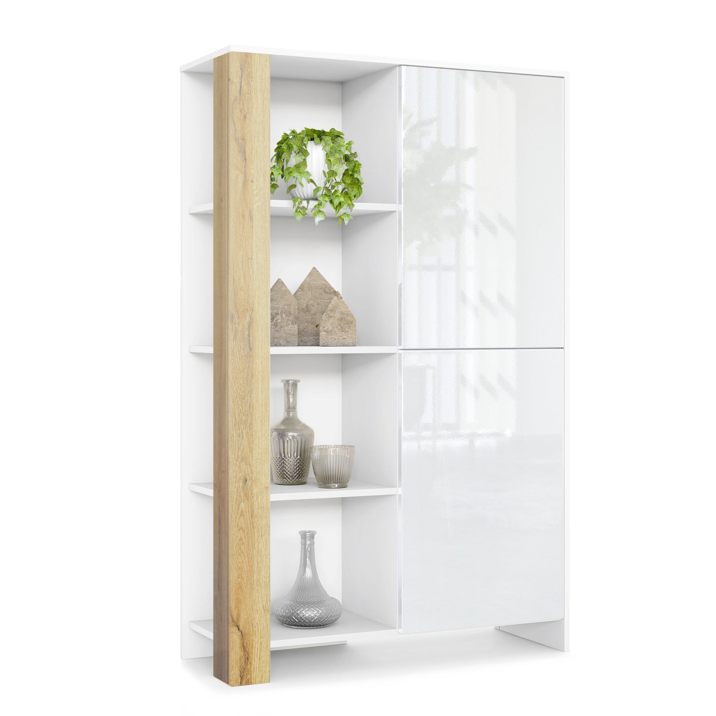 Como Highboard Korpus Weiß