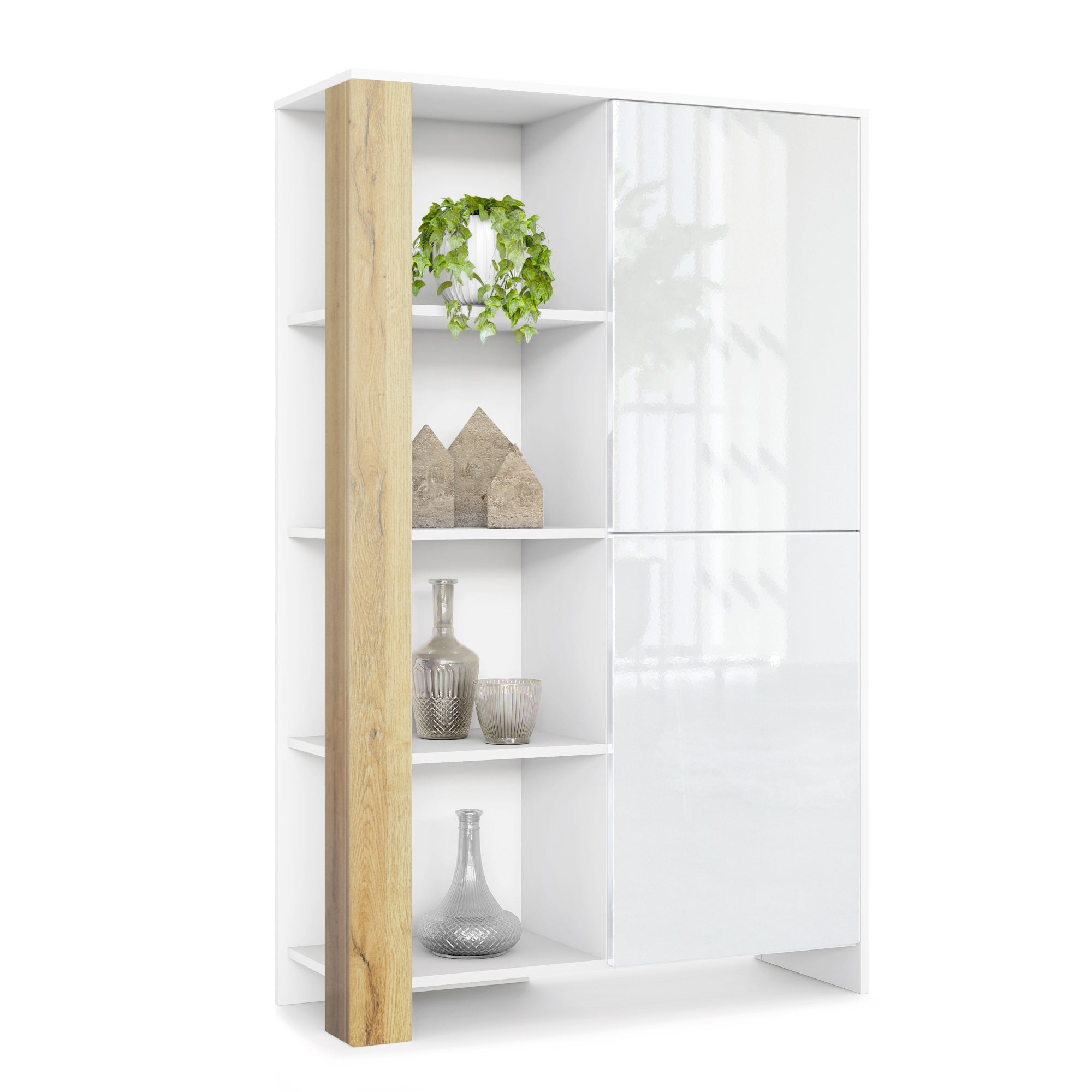 Como Highboard Korpus Weiß