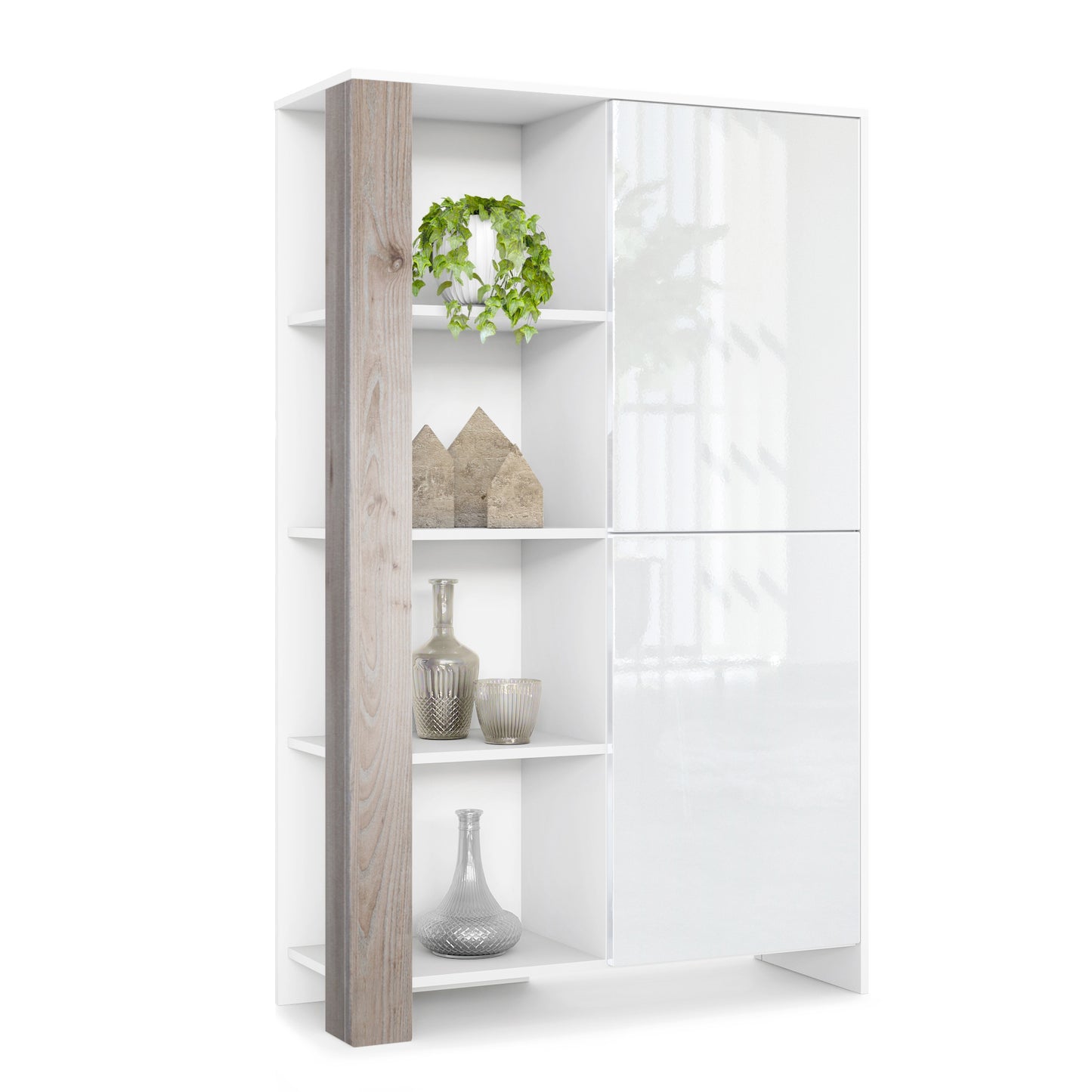 Como Highboard Korpus Weiß
