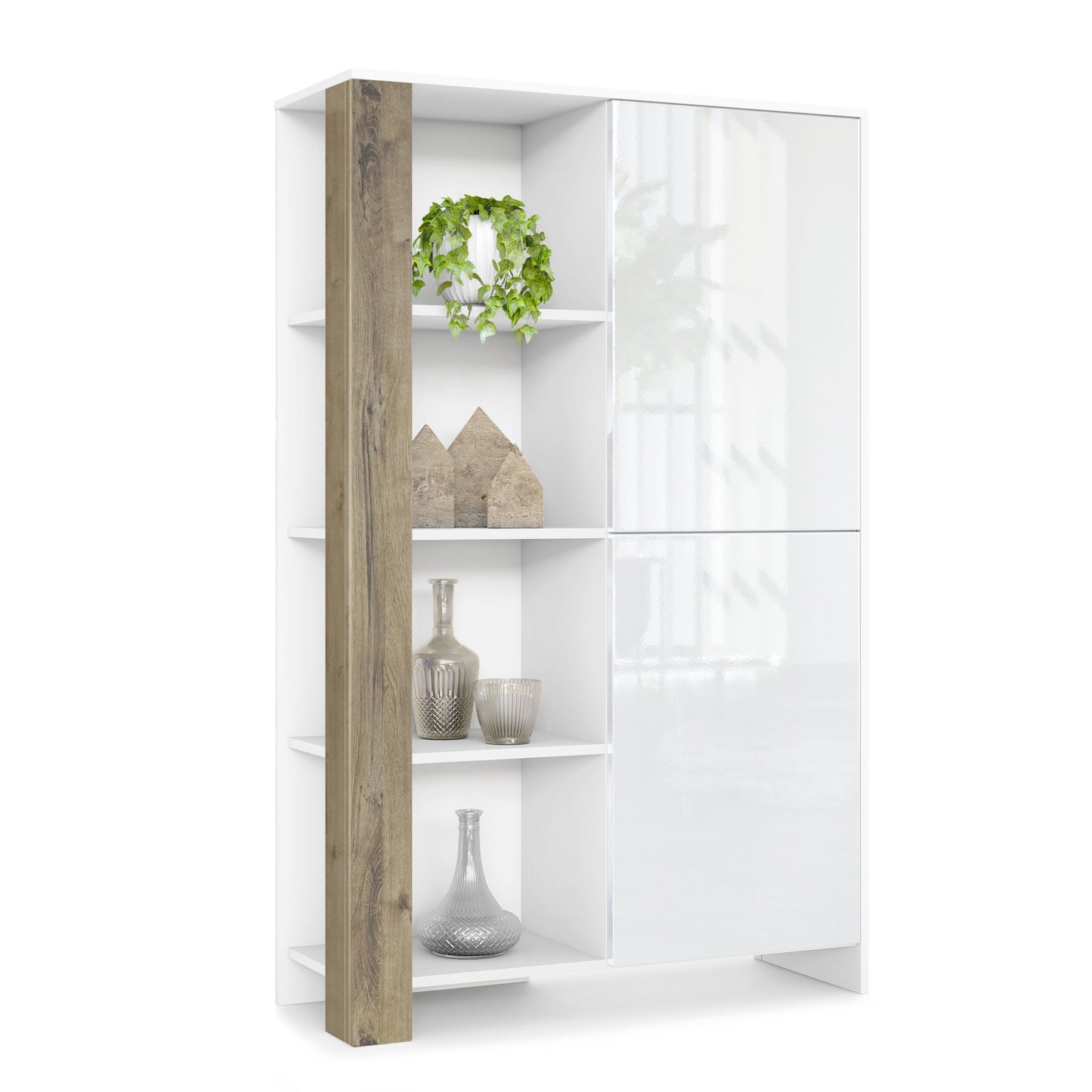 Como Highboard Korpus Weiß