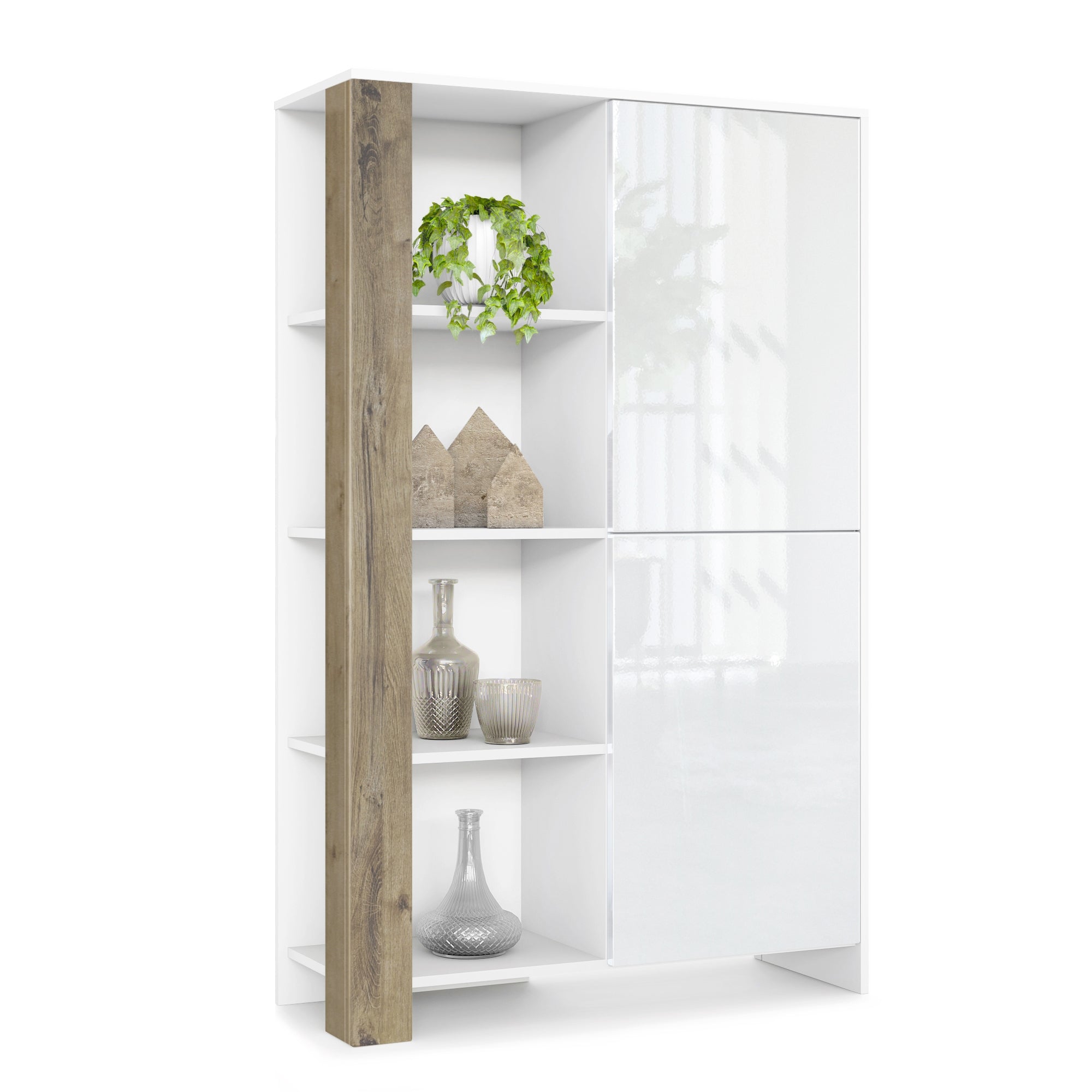 Como Highboard Korpus Weiß