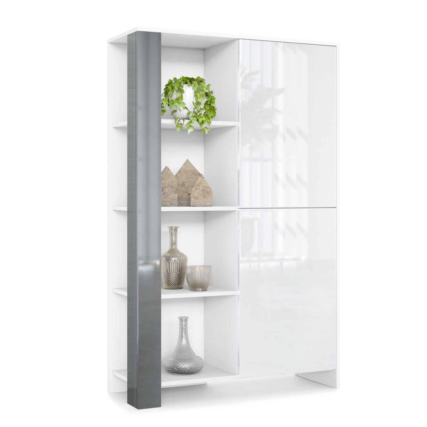 Como Highboard Korpus Weiß