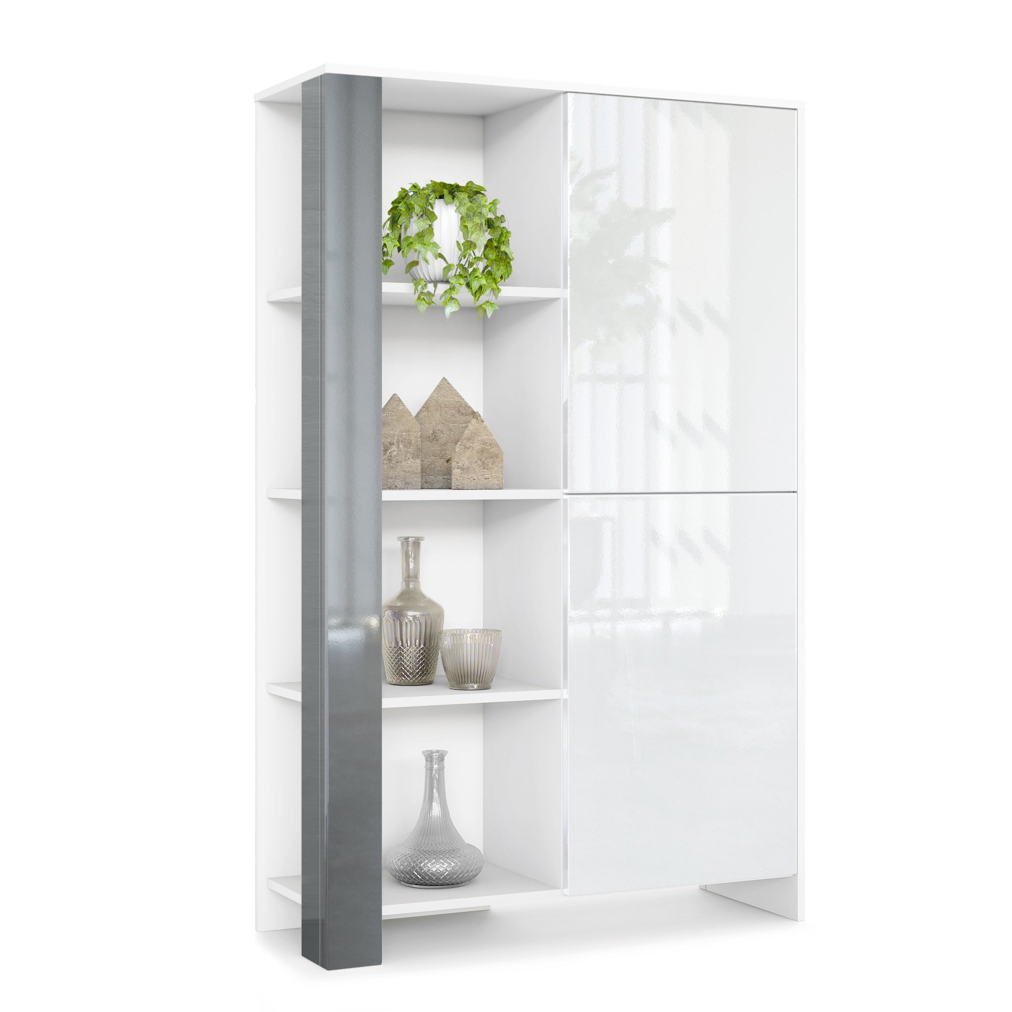 Como Highboard Korpus Weiß