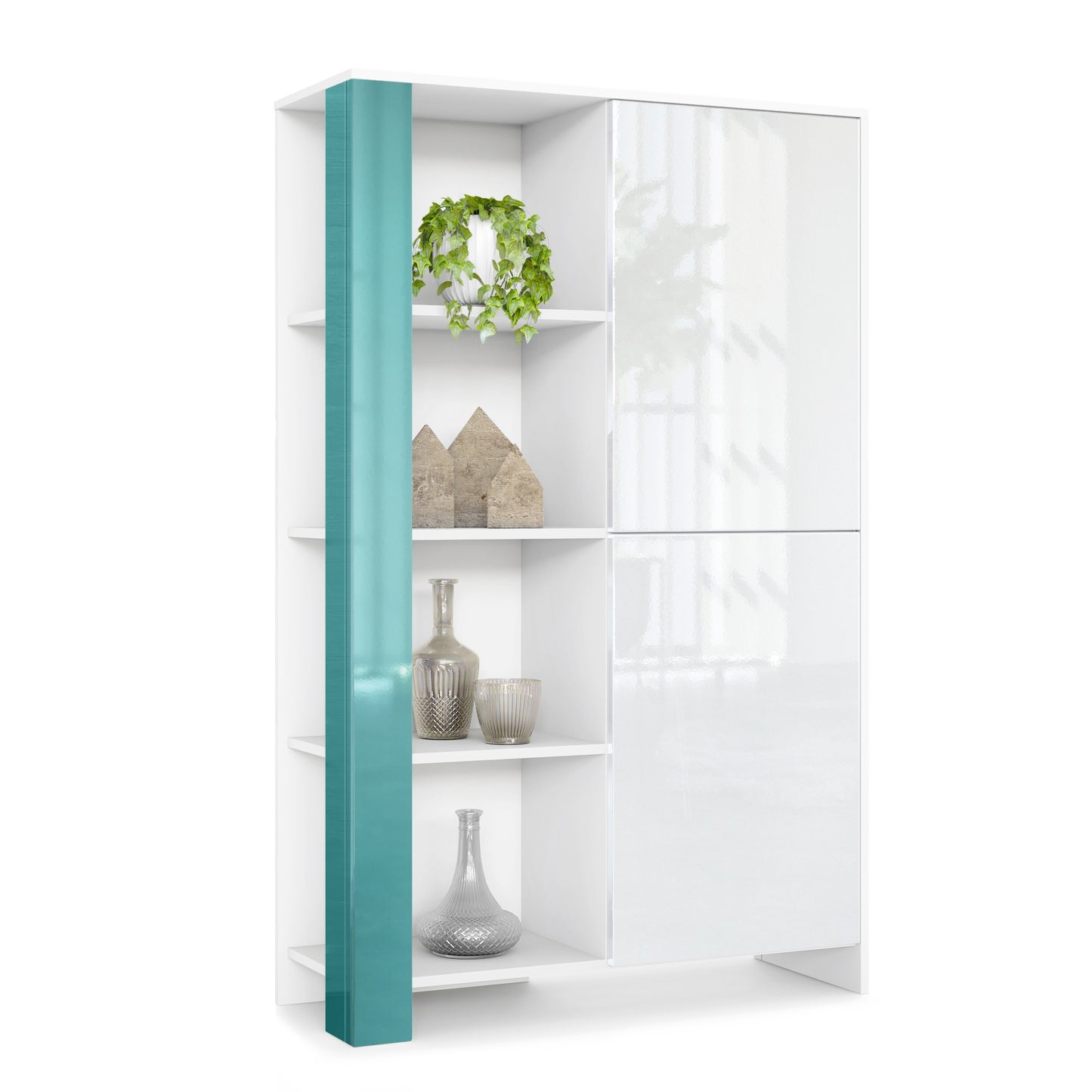Como Highboard Korpus Weiß