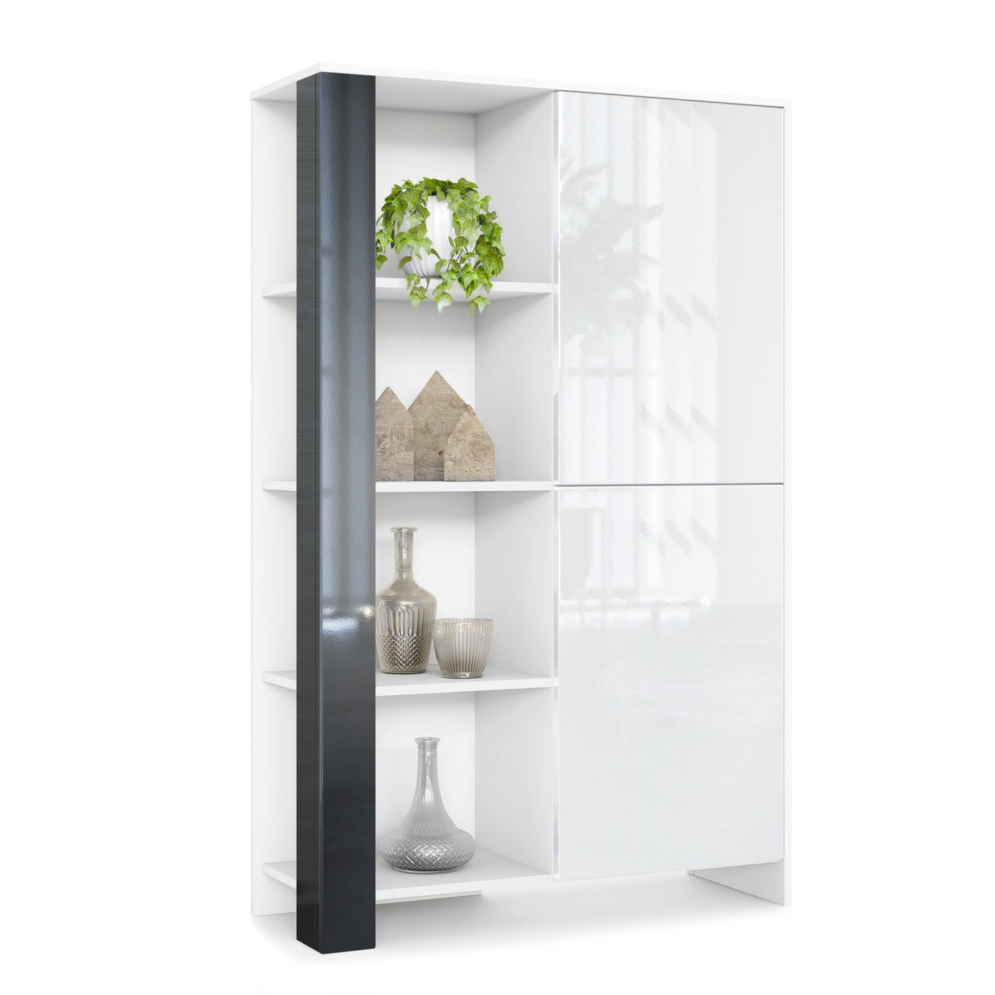 Como Highboard Korpus Weiß