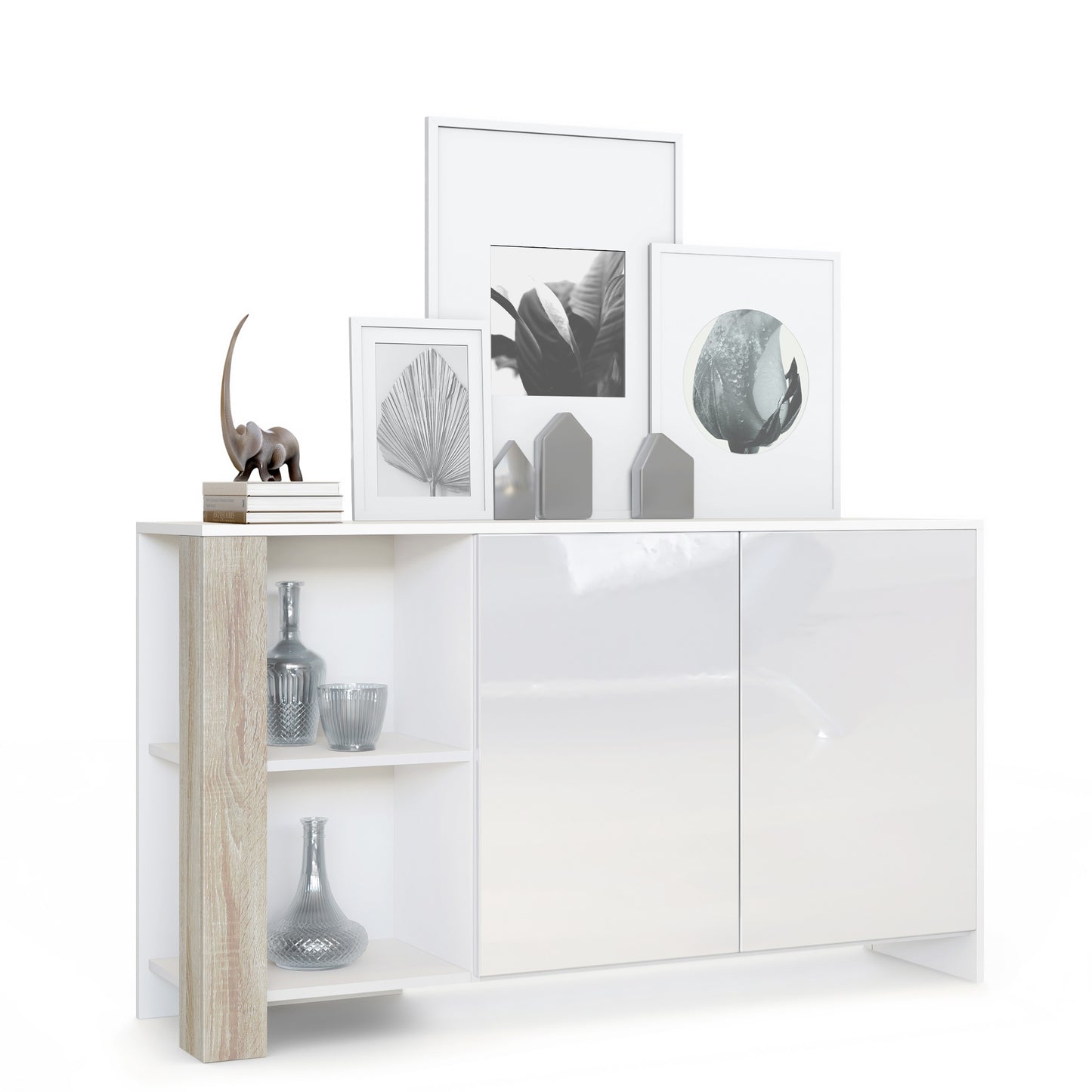 Como Sideboard Korpus Weiß