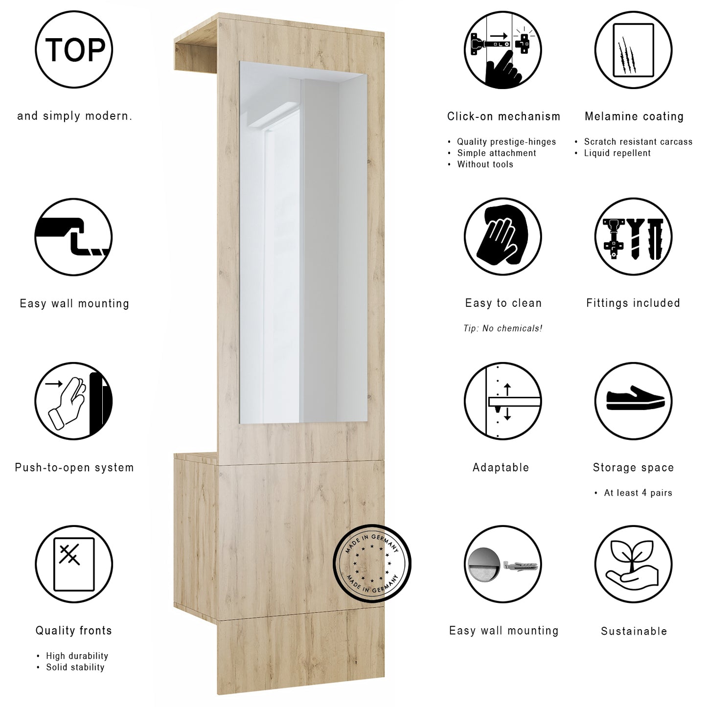 Lulea Garderobe Neo