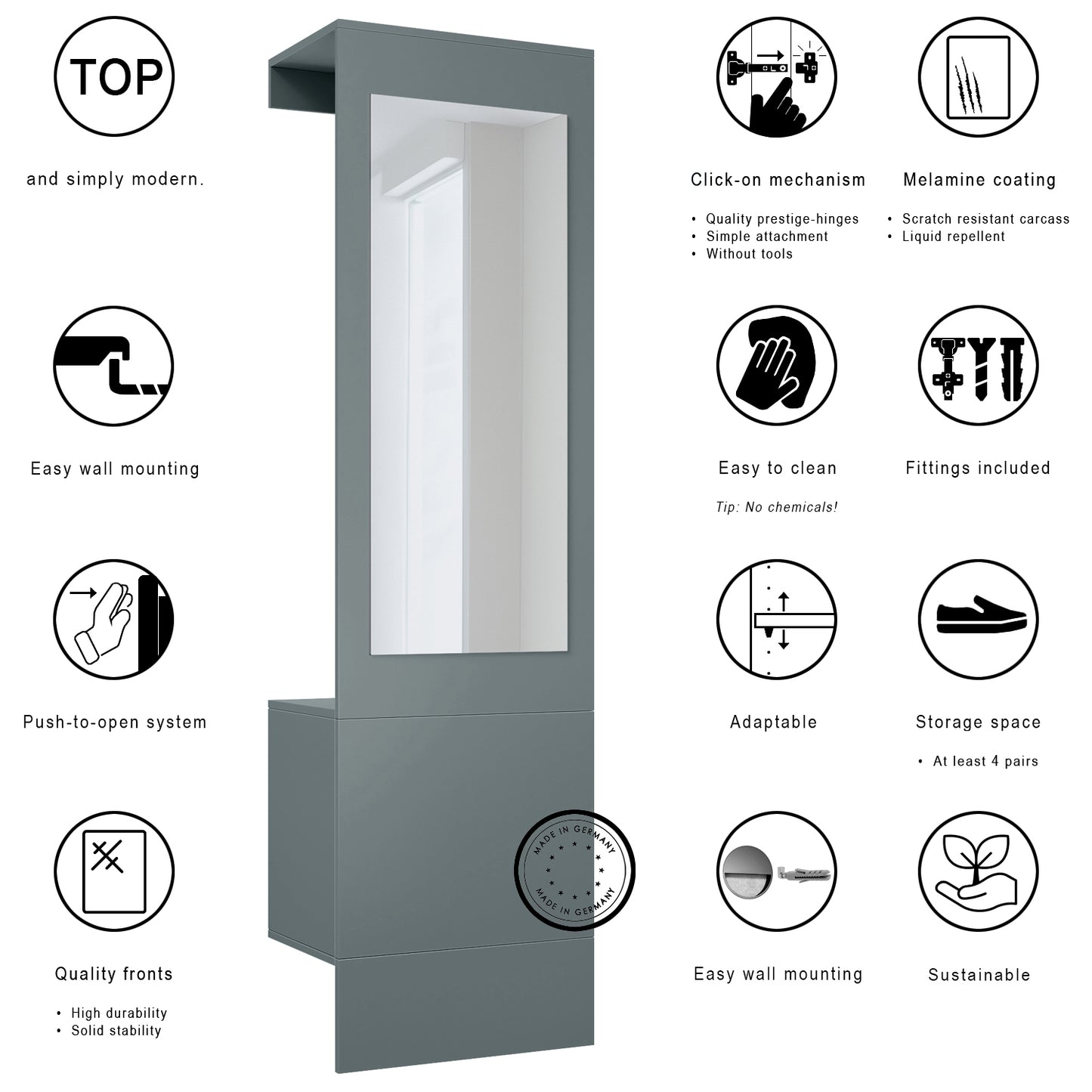 Lulea Garderobe Neo