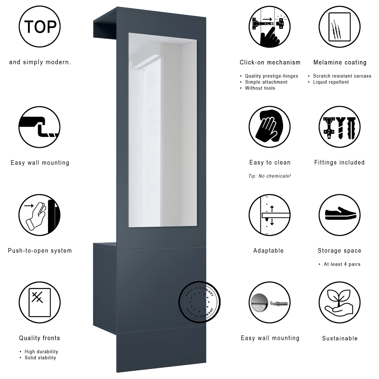 Lulea Garderobe Neo