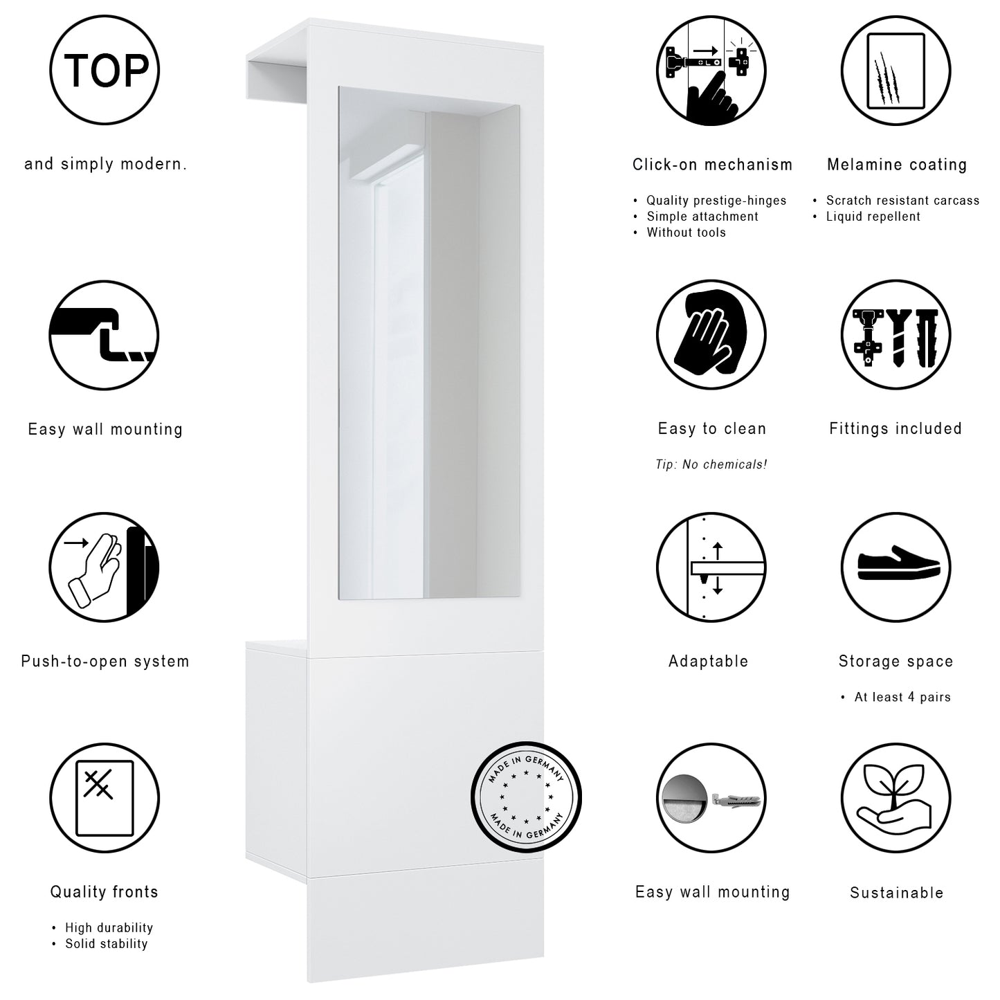 Lulea Garderobe Neo
