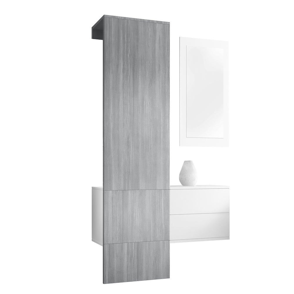 Lulea Garderobe Set 2 Korpus Weiß