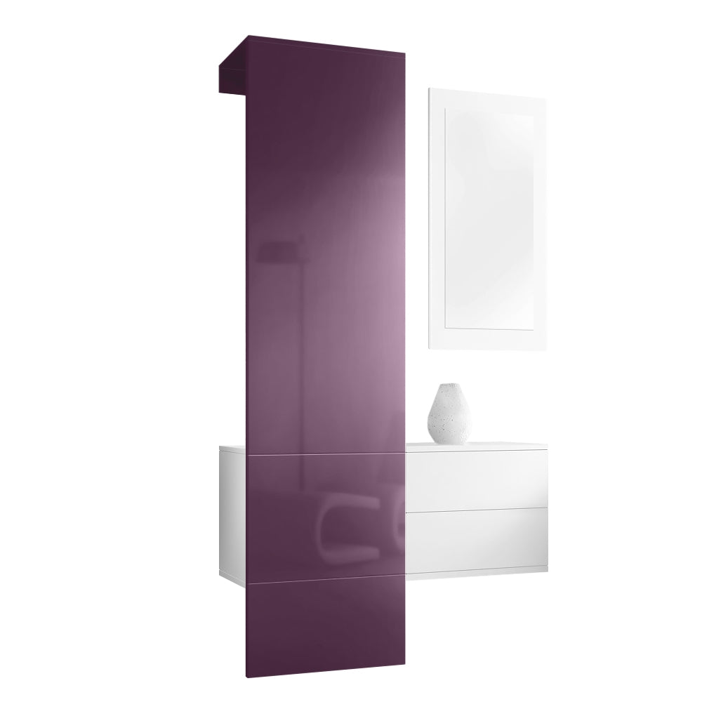 Lulea Garderobe Set 2 Korpus Weiß