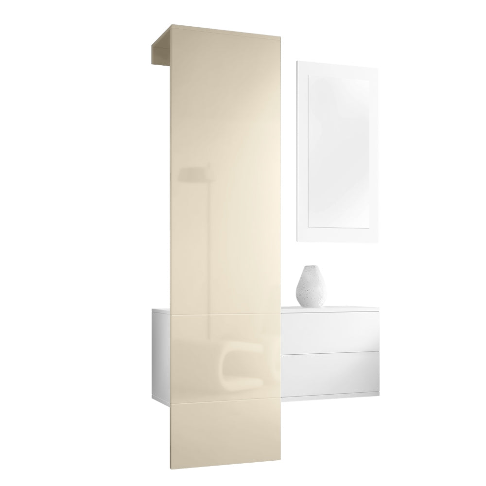 Lulea Garderobe Set 2 Korpus Weiß