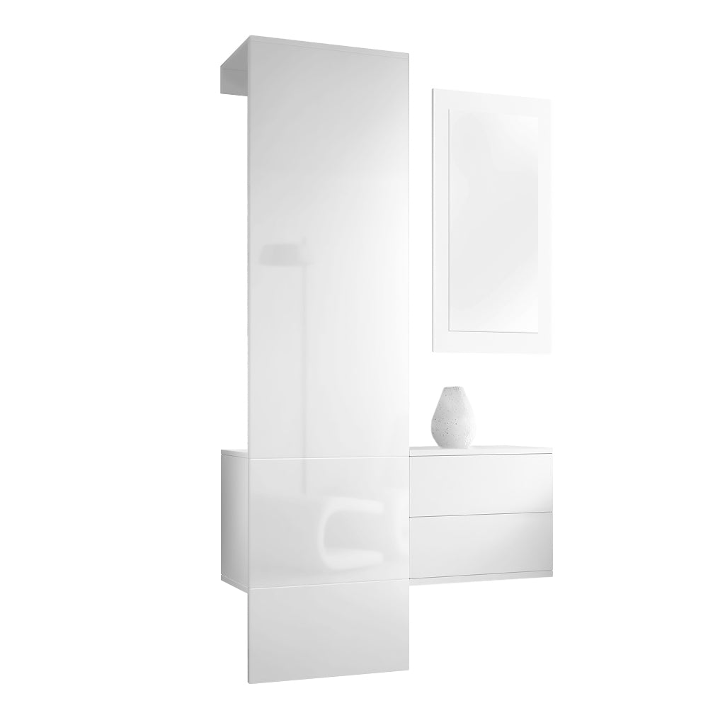 Lulea Garderobe Set 2 Korpus Weiß
