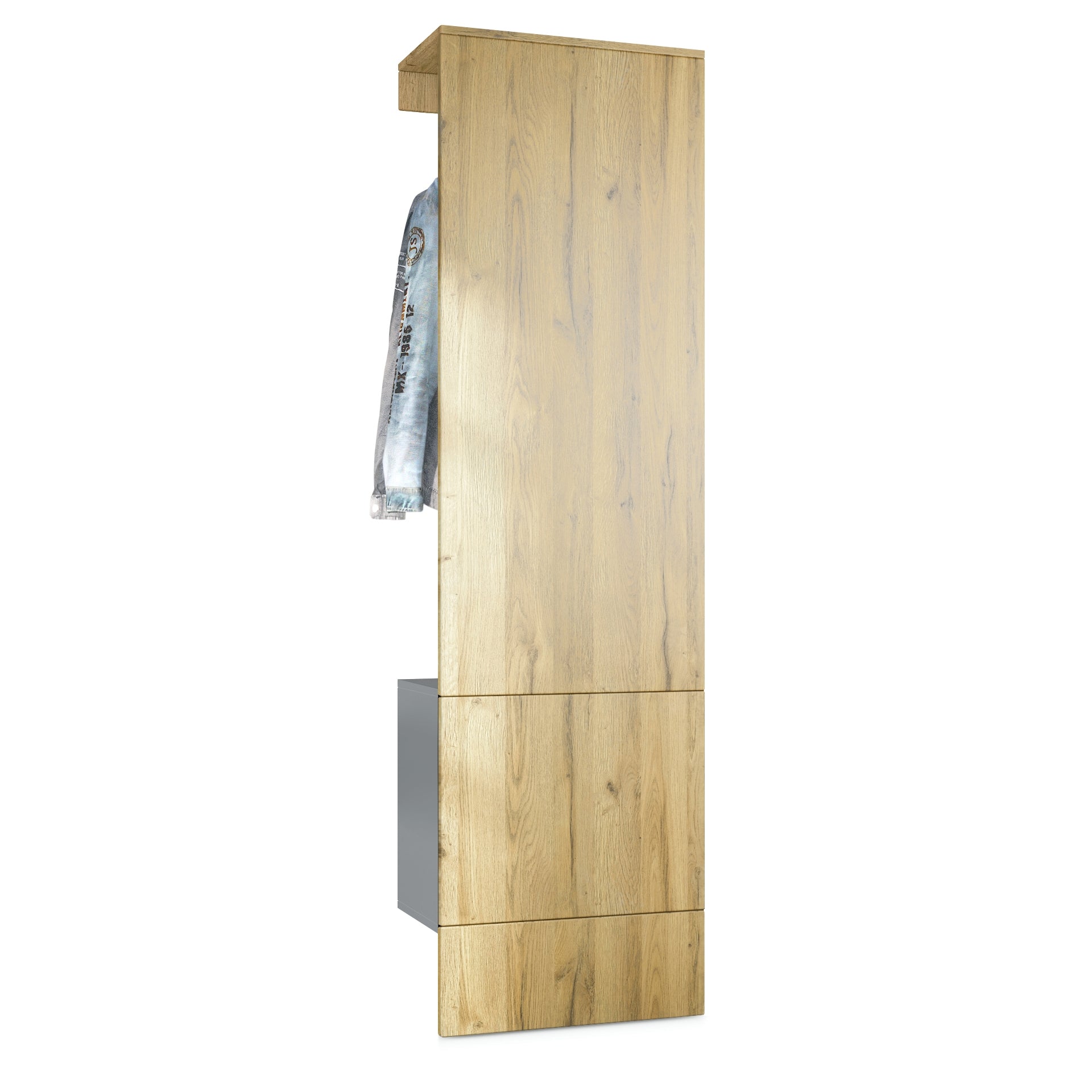 Lulea Garderobe Set 5 Korpus Anthrazit
