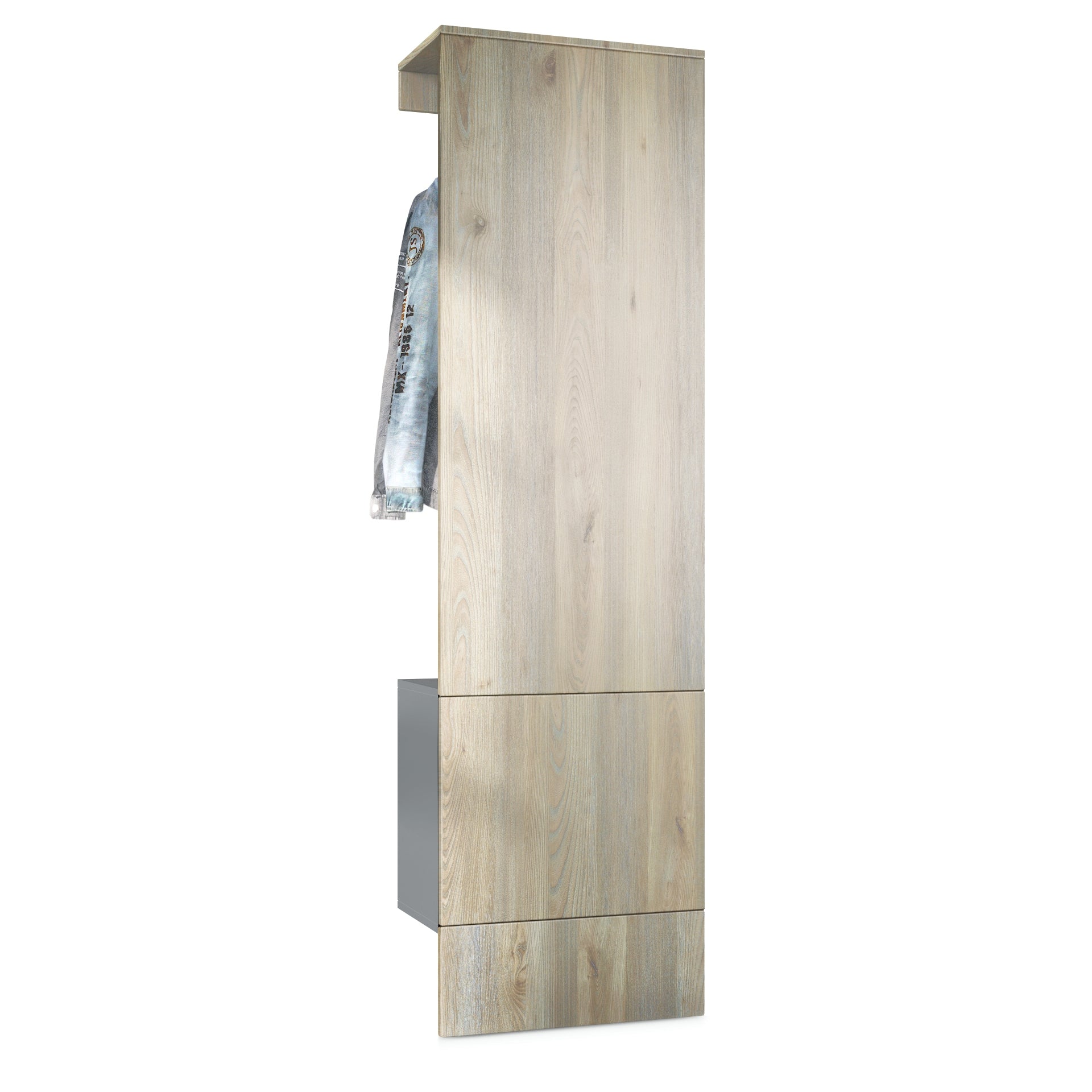 Lulea Garderobe Set 5 Korpus Anthrazit