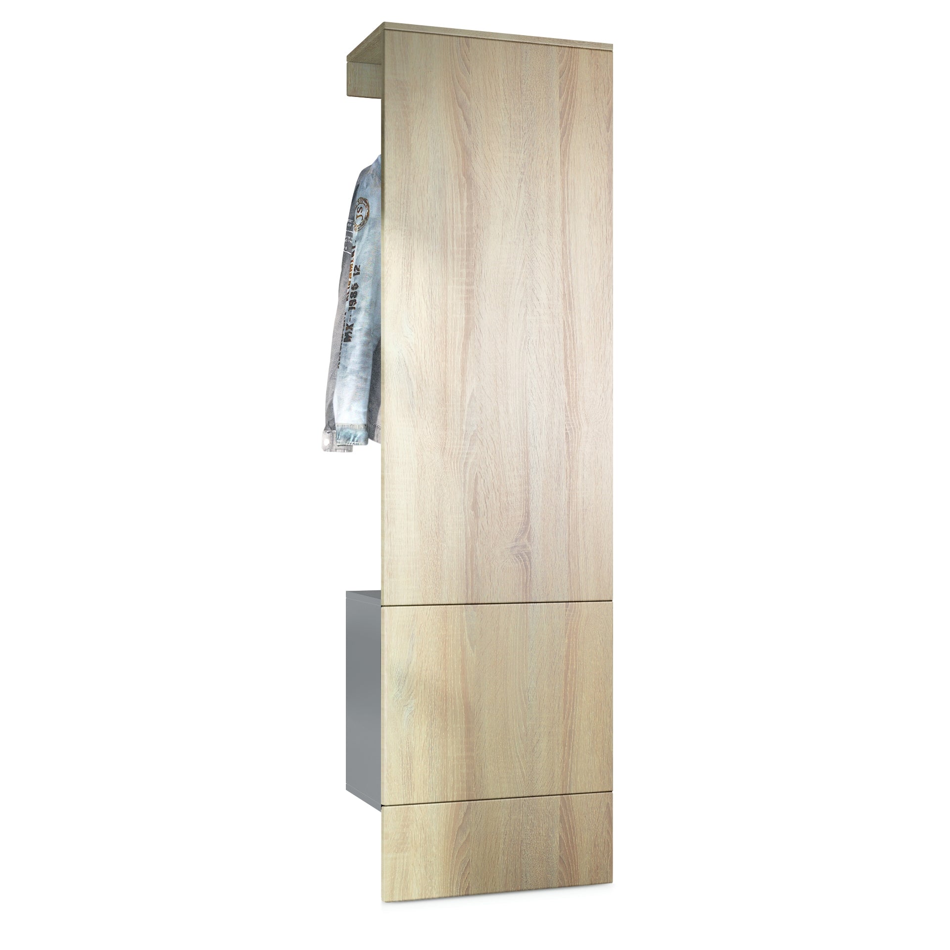 Lulea Garderobe Set 5 Korpus Anthrazit