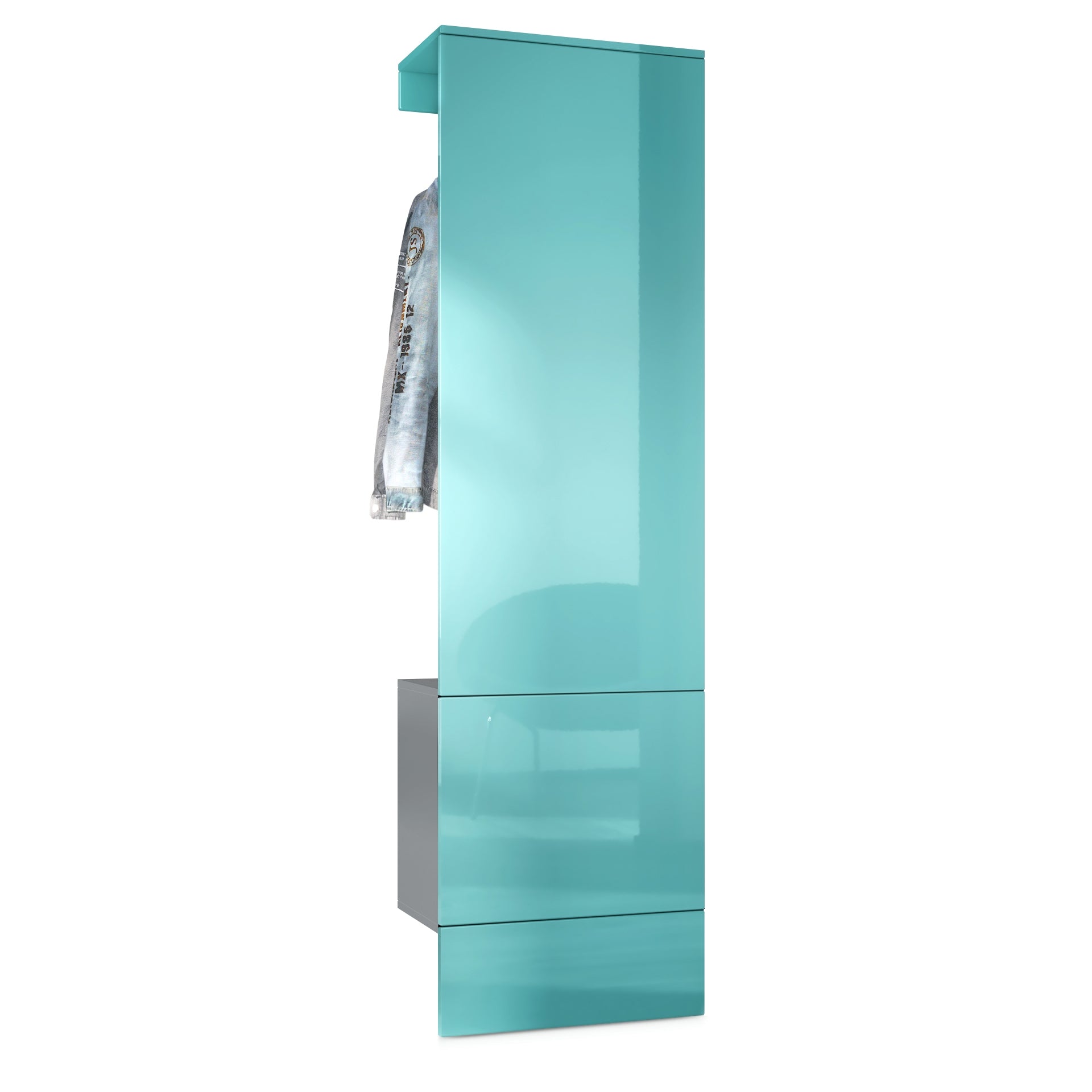 Lulea Garderobe Set 5 Korpus Anthrazit