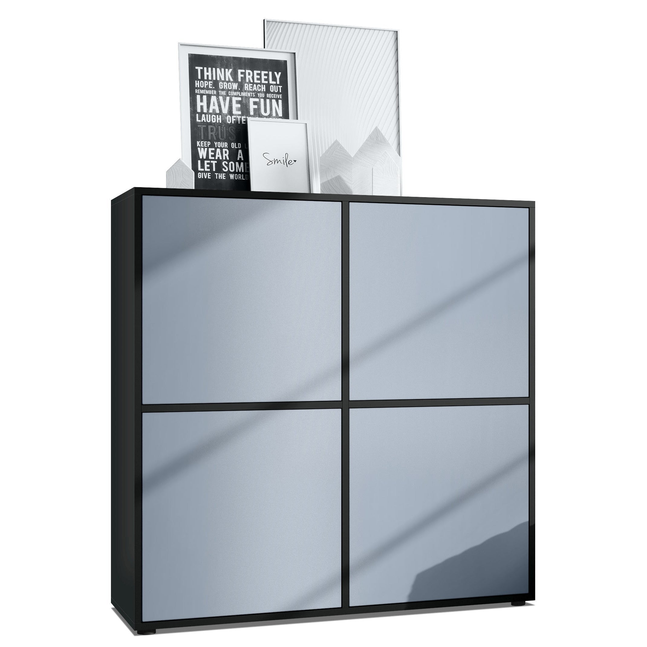 Mora M2 Highboard Korpus Schwarz